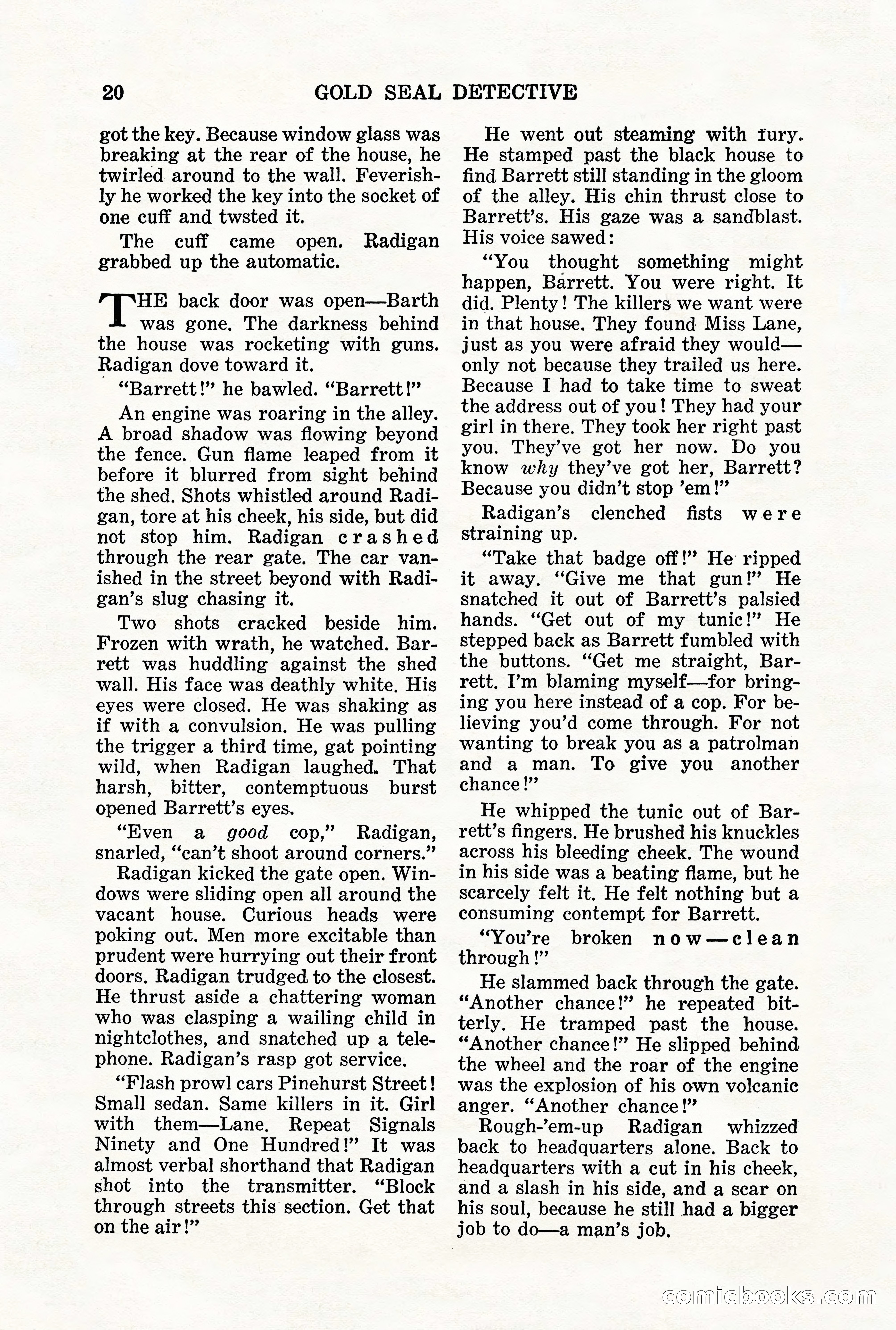 Gold Seal Detective, January 1936 — page 22 of 132