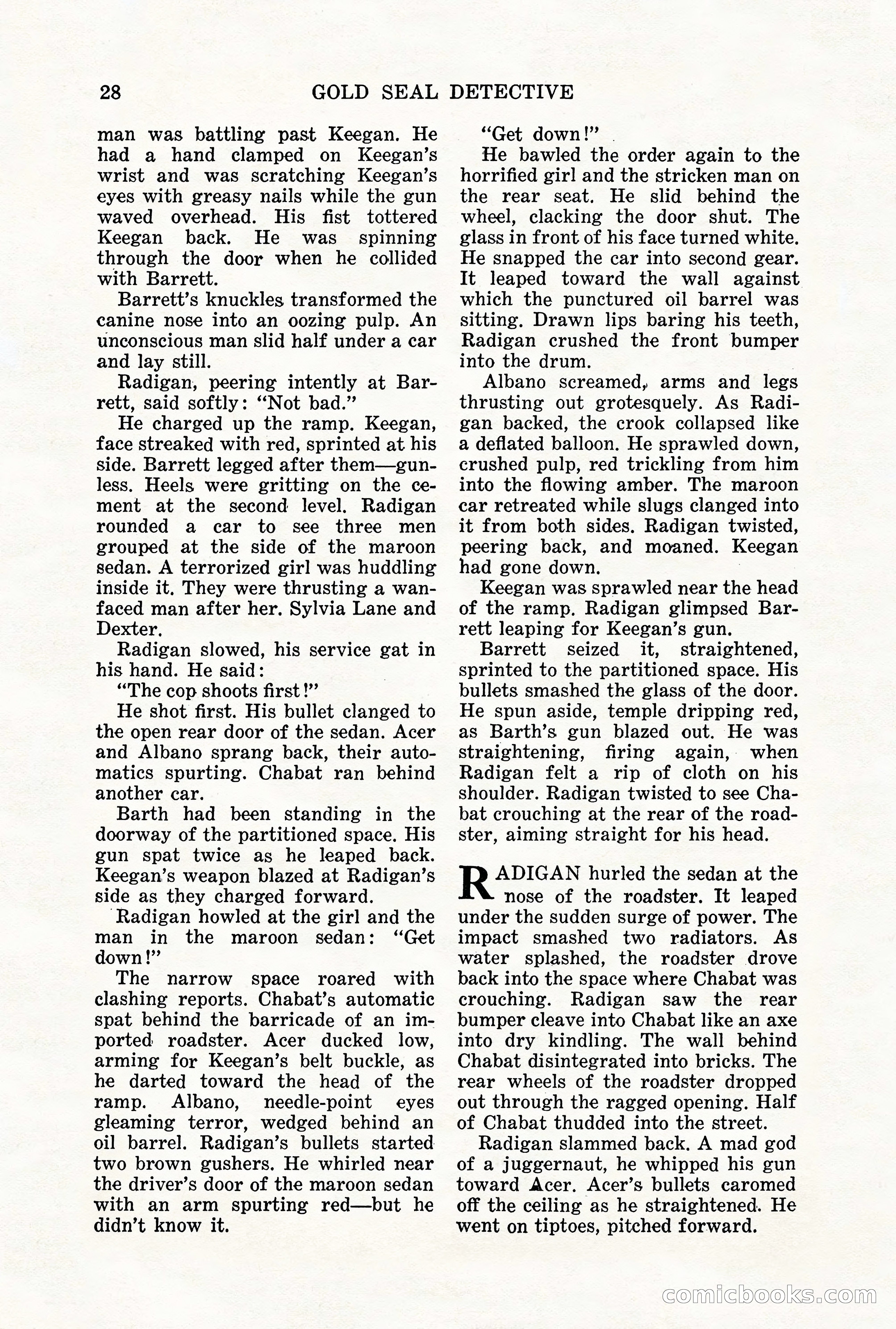 Gold Seal Detective, January 1936 — page 30 of 132