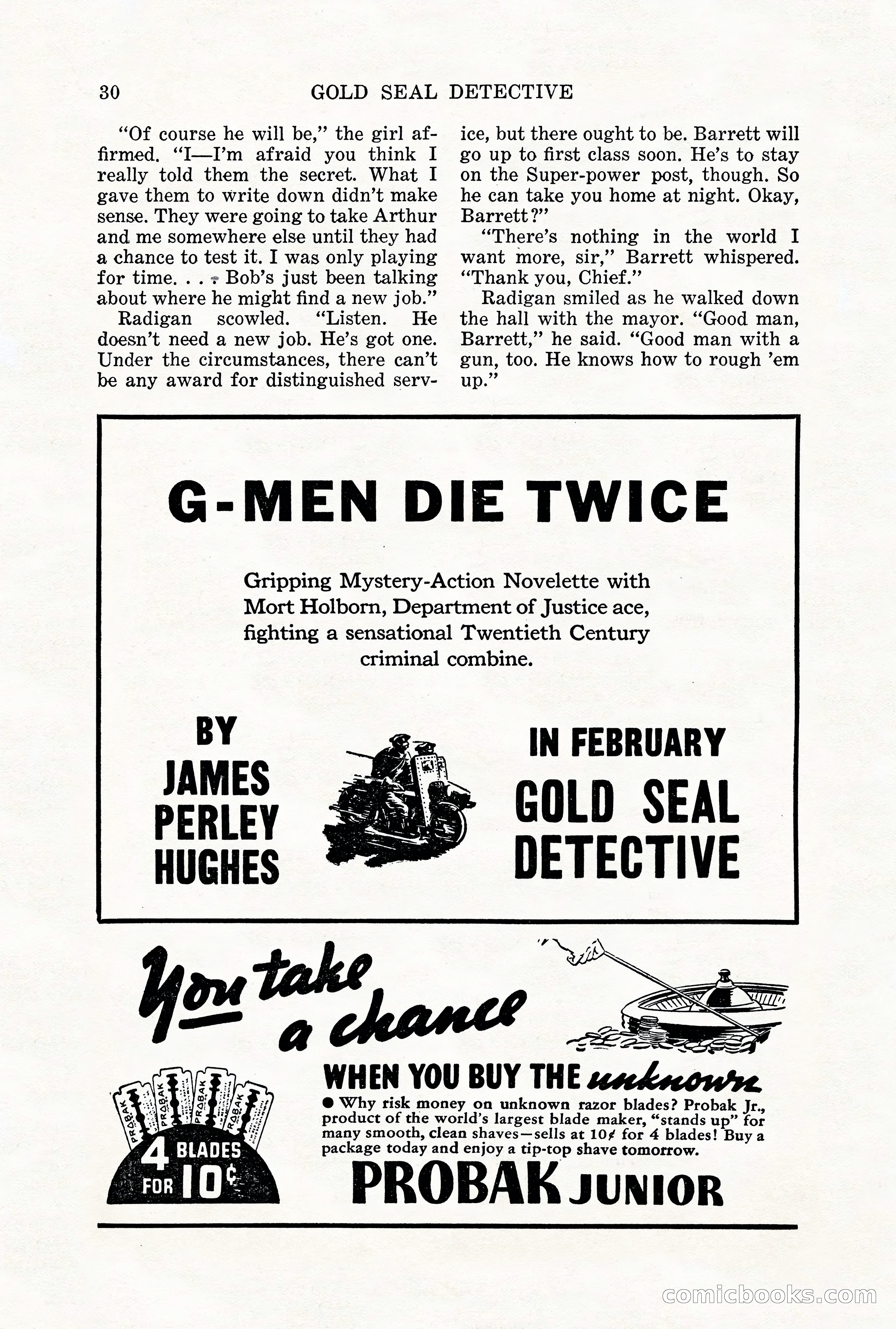 Gold Seal Detective, January 1936 — page 32 of 132