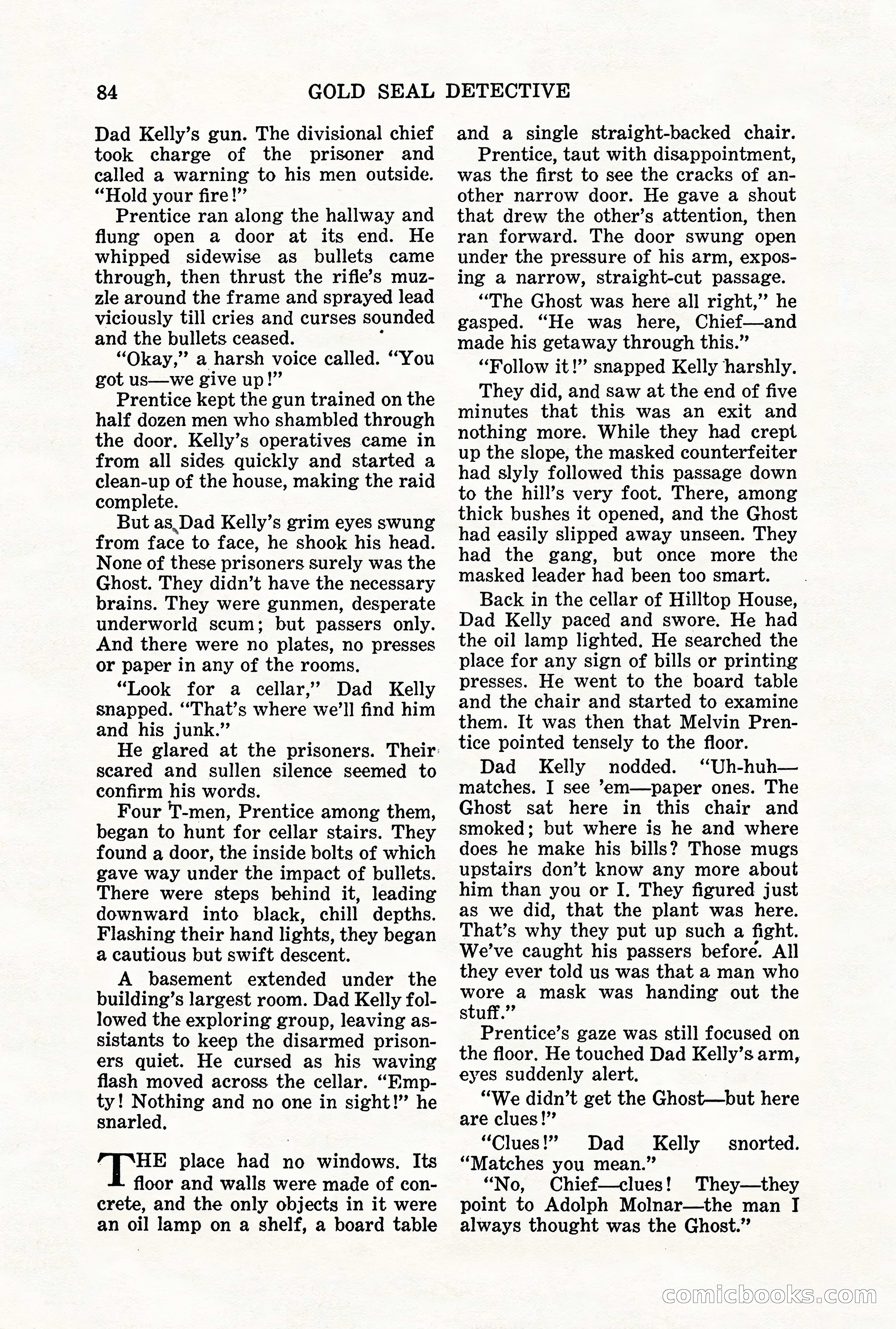 Gold Seal Detective, January 1936 — page 86 of 132