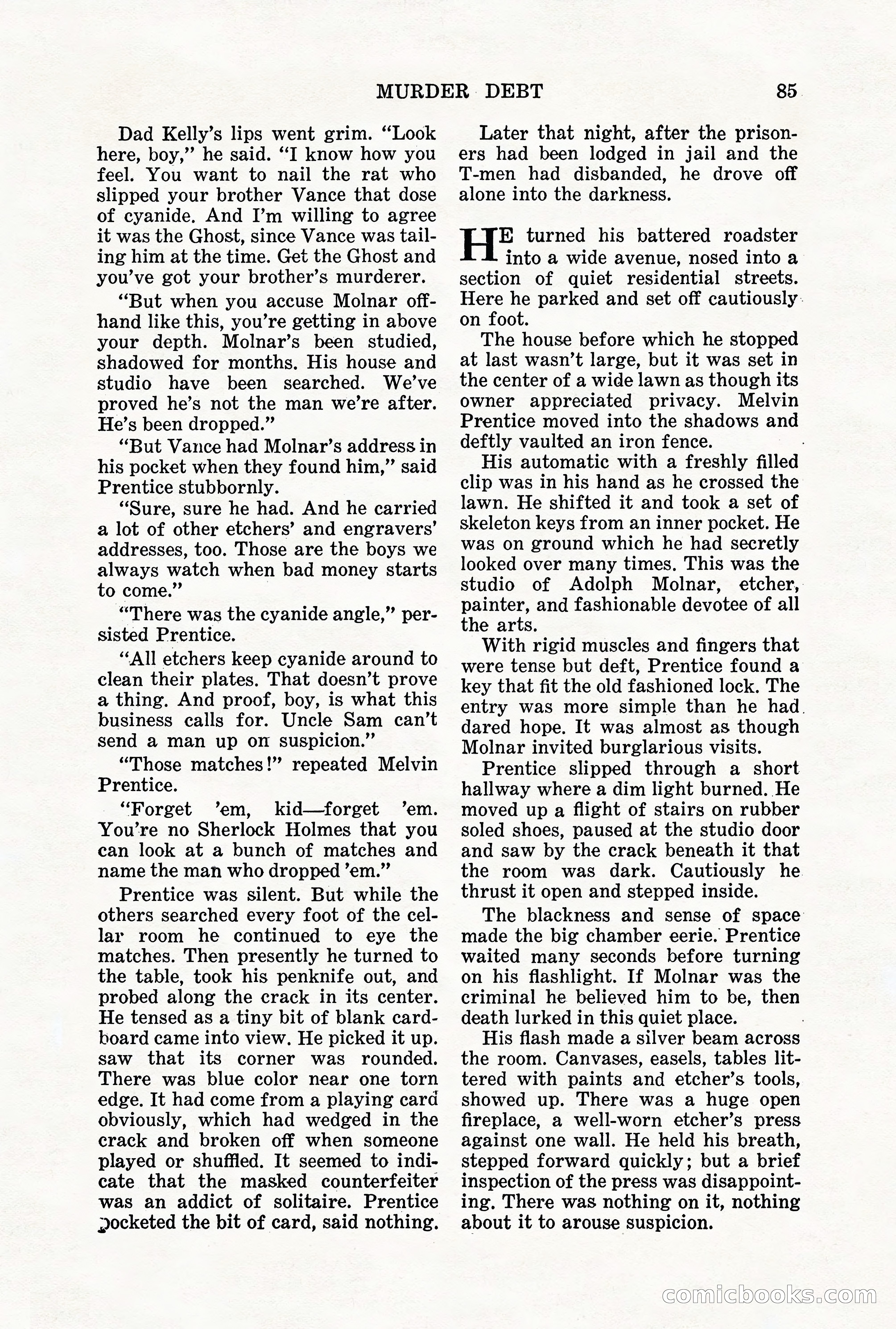 Gold Seal Detective, January 1936 — page 87 of 132