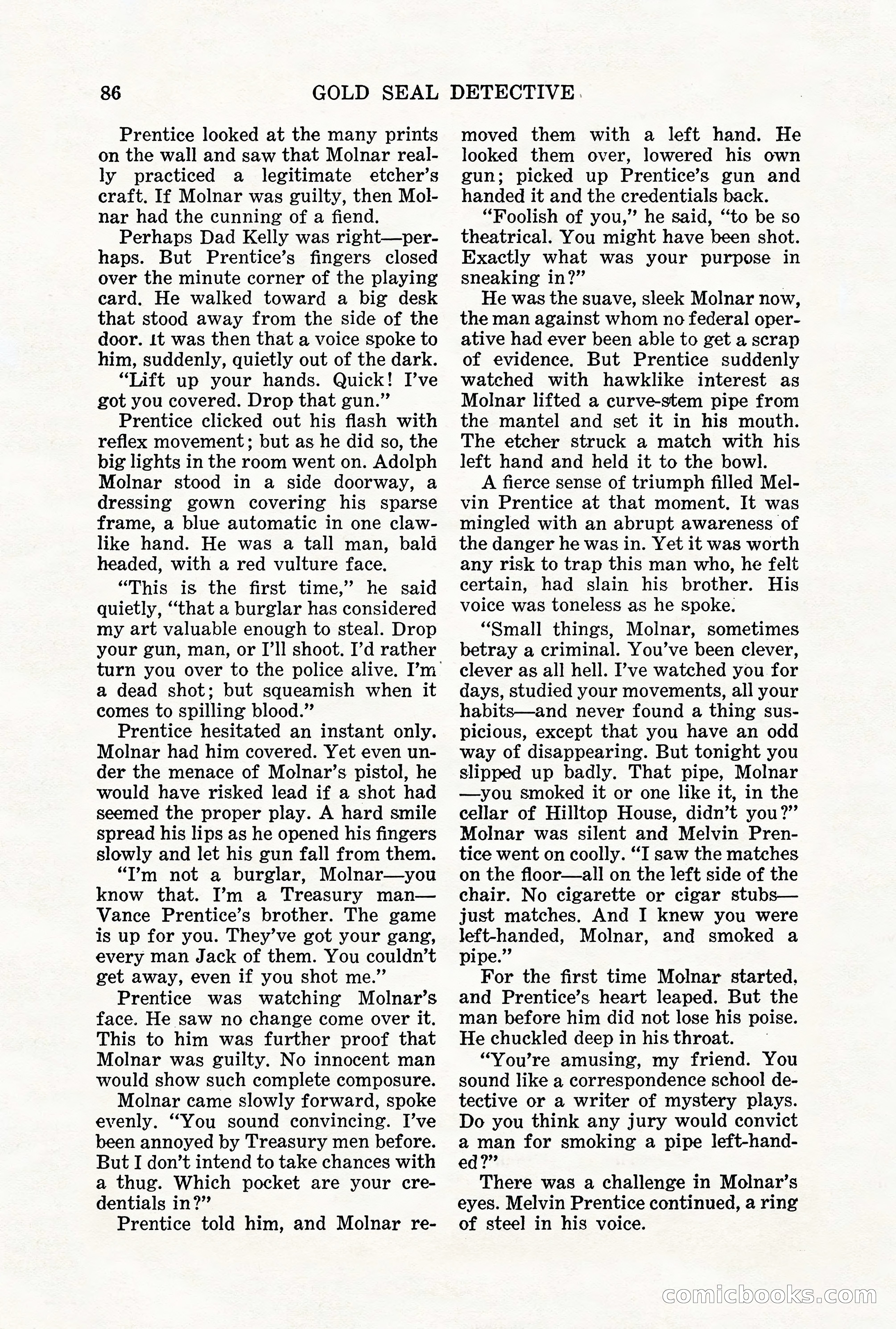 Gold Seal Detective, January 1936 — page 88 of 132