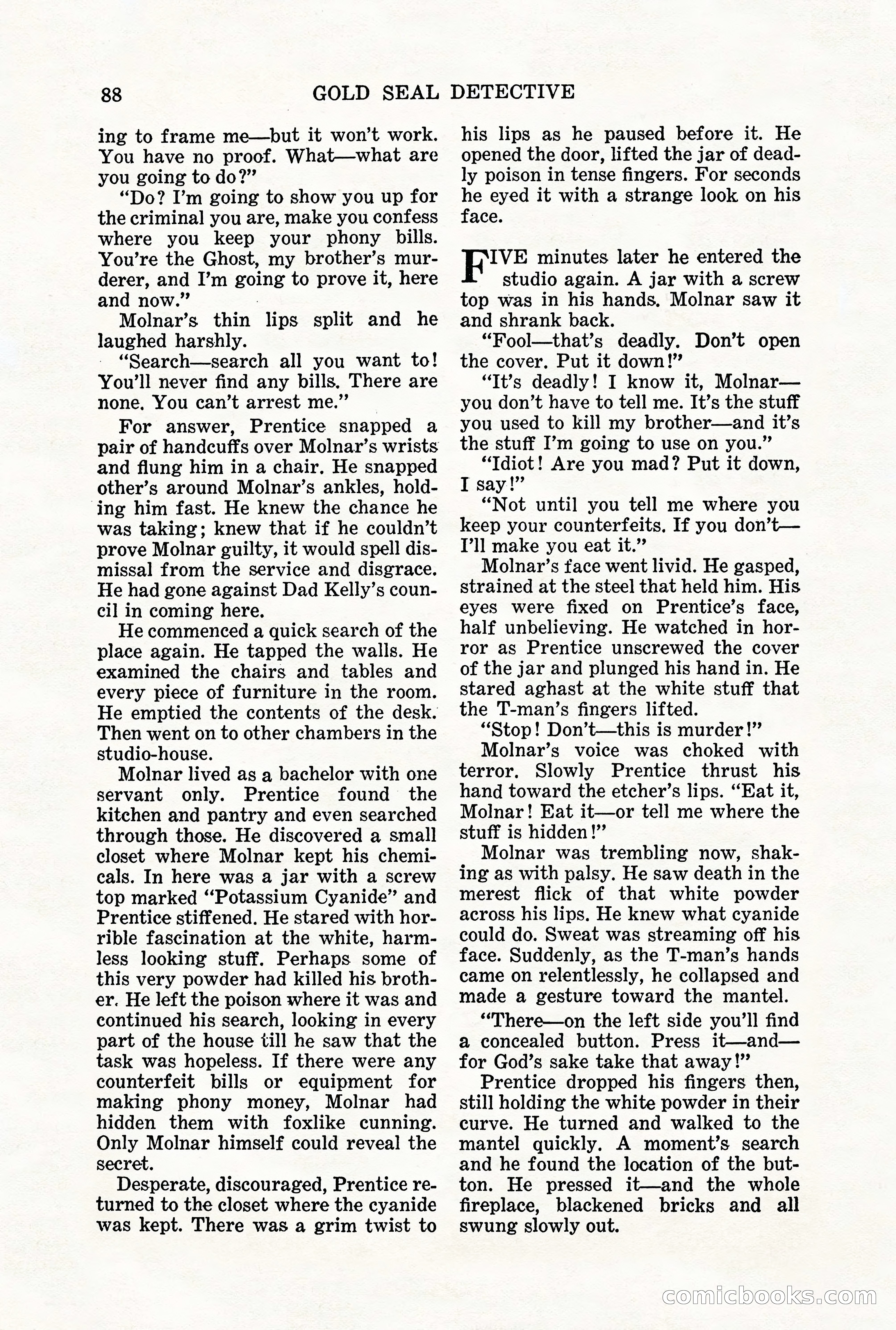 Gold Seal Detective, January 1936 — page 90 of 132