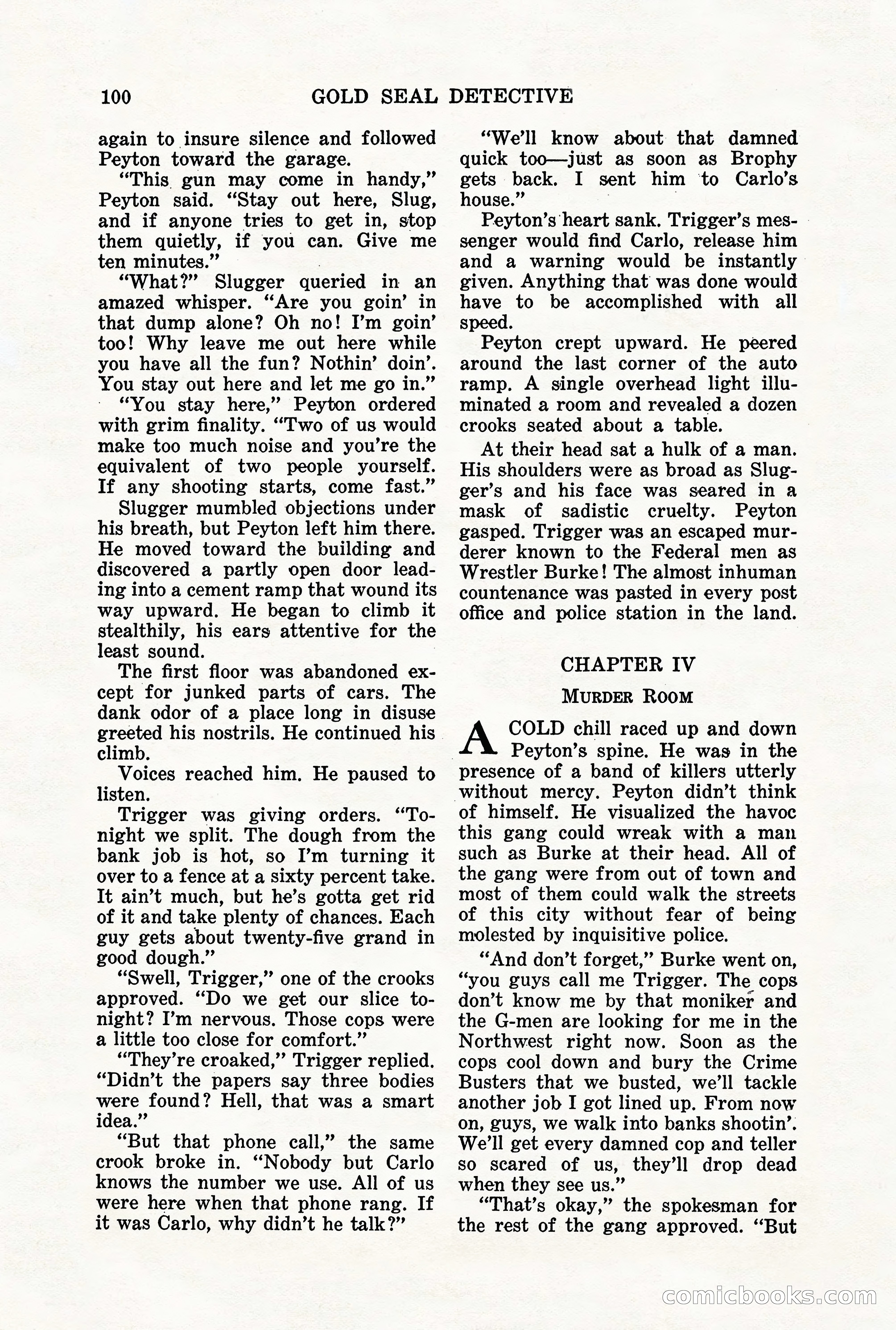 Gold Seal Detective, January 1936 — page 102 of 132