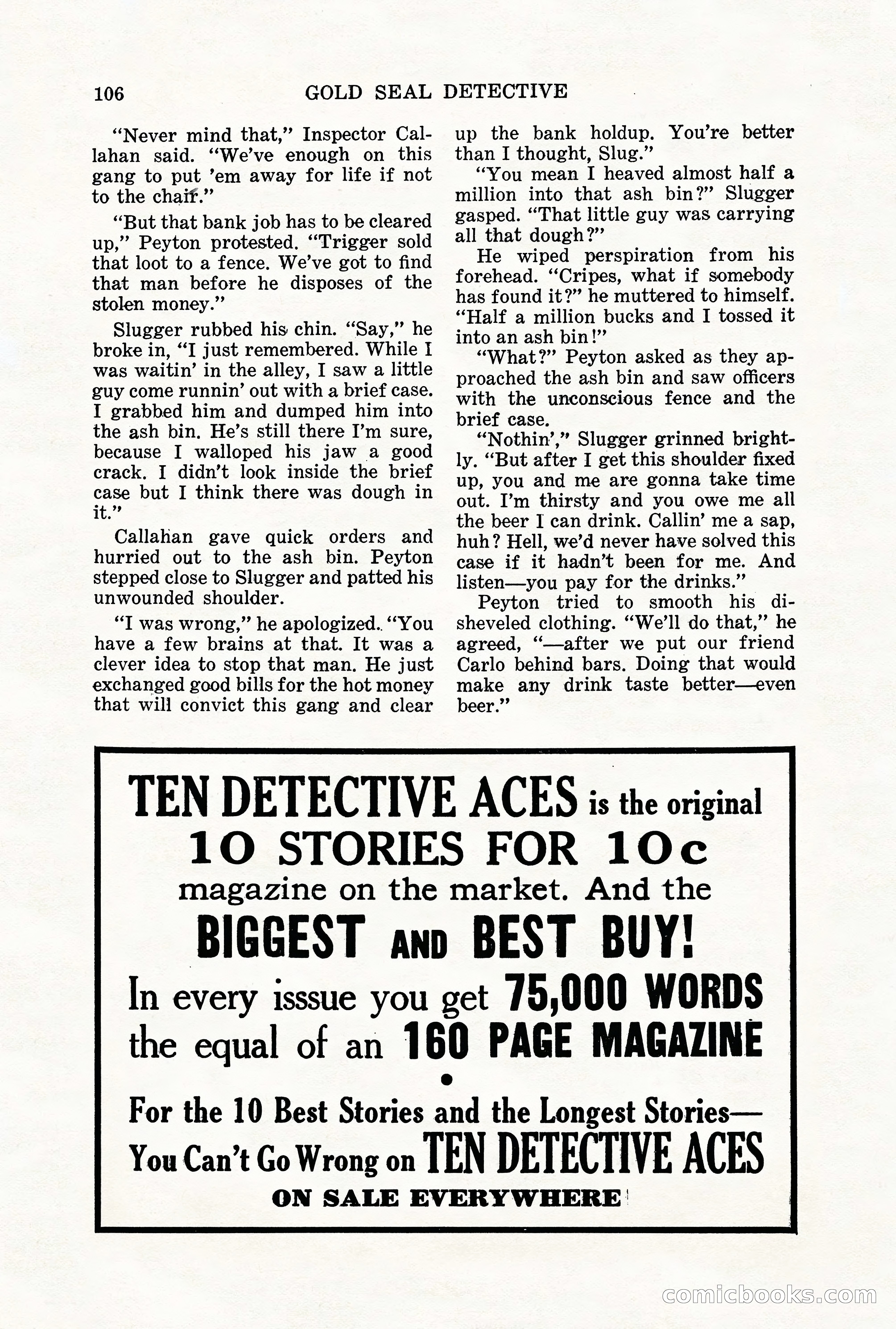 Gold Seal Detective, January 1936 — page 108 of 132