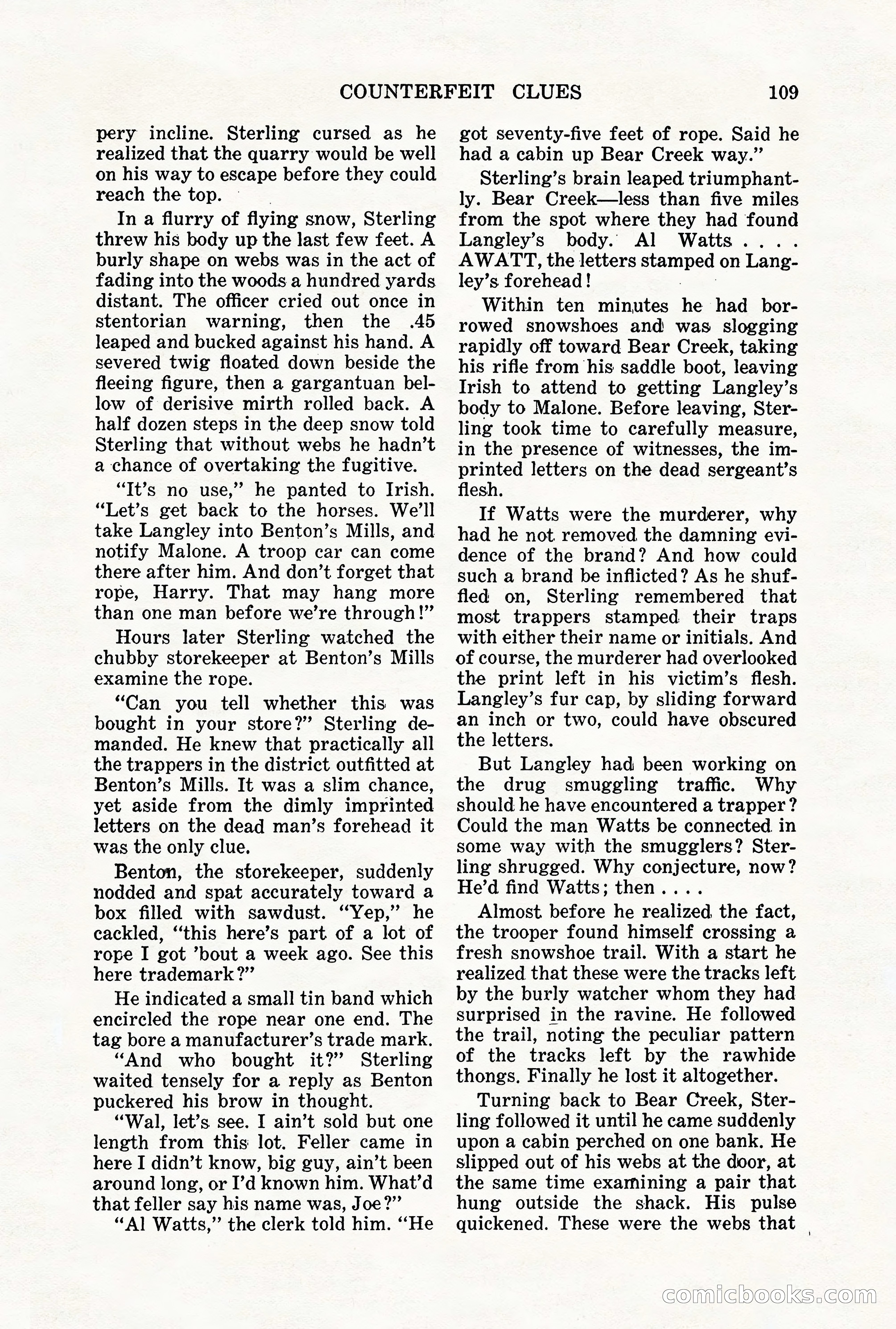 Gold Seal Detective, January 1936 — page 111 of 132