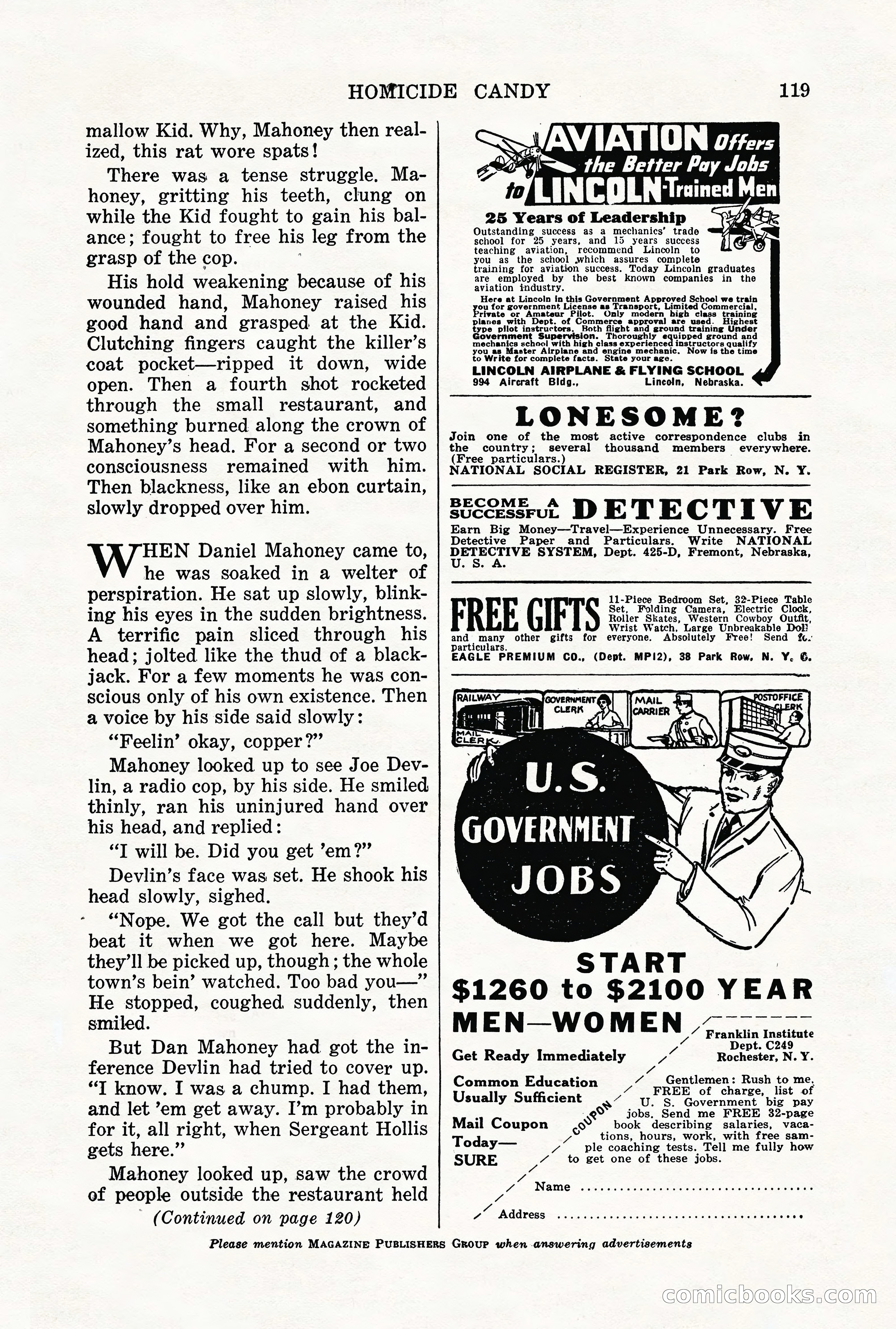 Gold Seal Detective, January 1936 — page 121 of 132