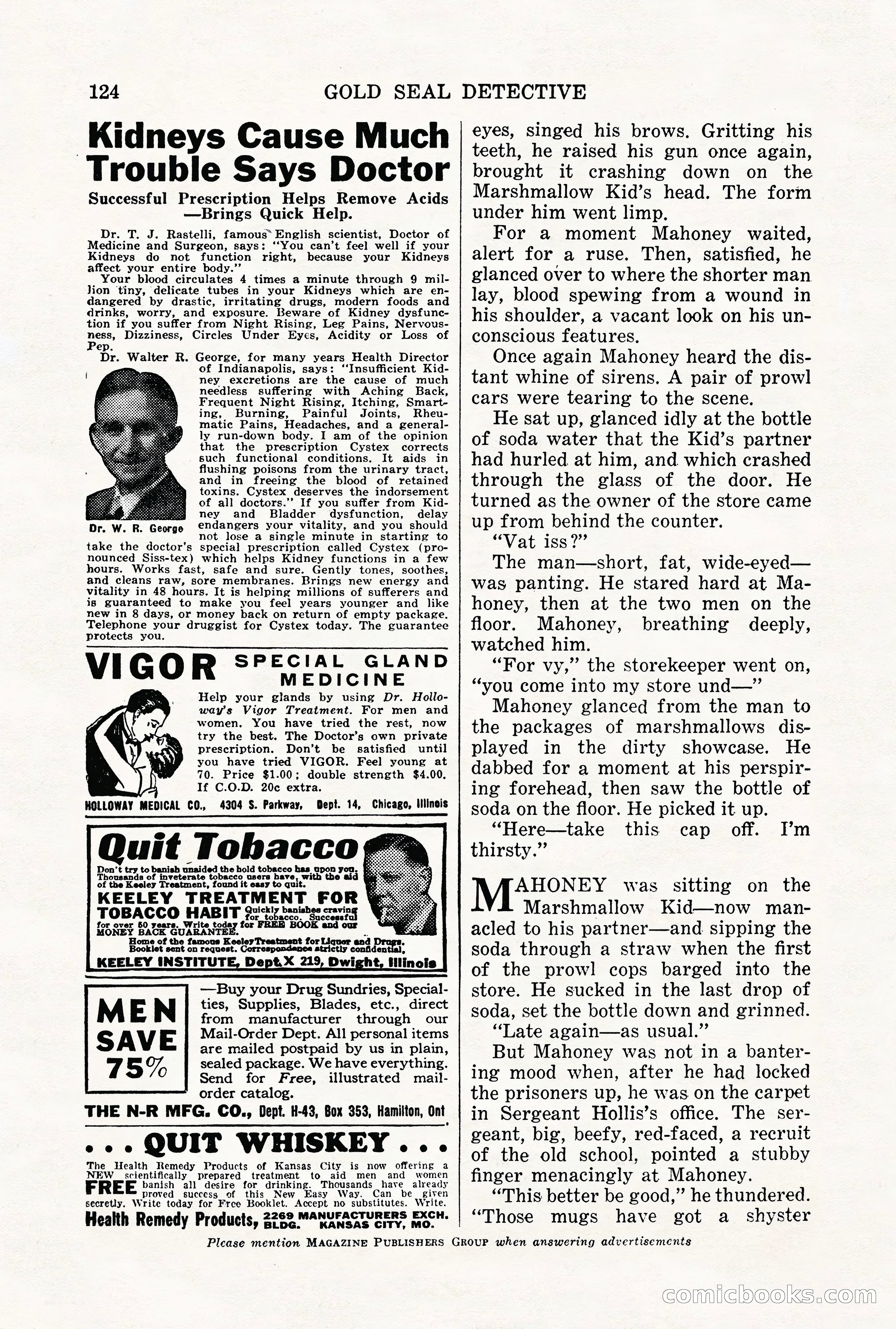 Gold Seal Detective, January 1936 — page 126 of 132