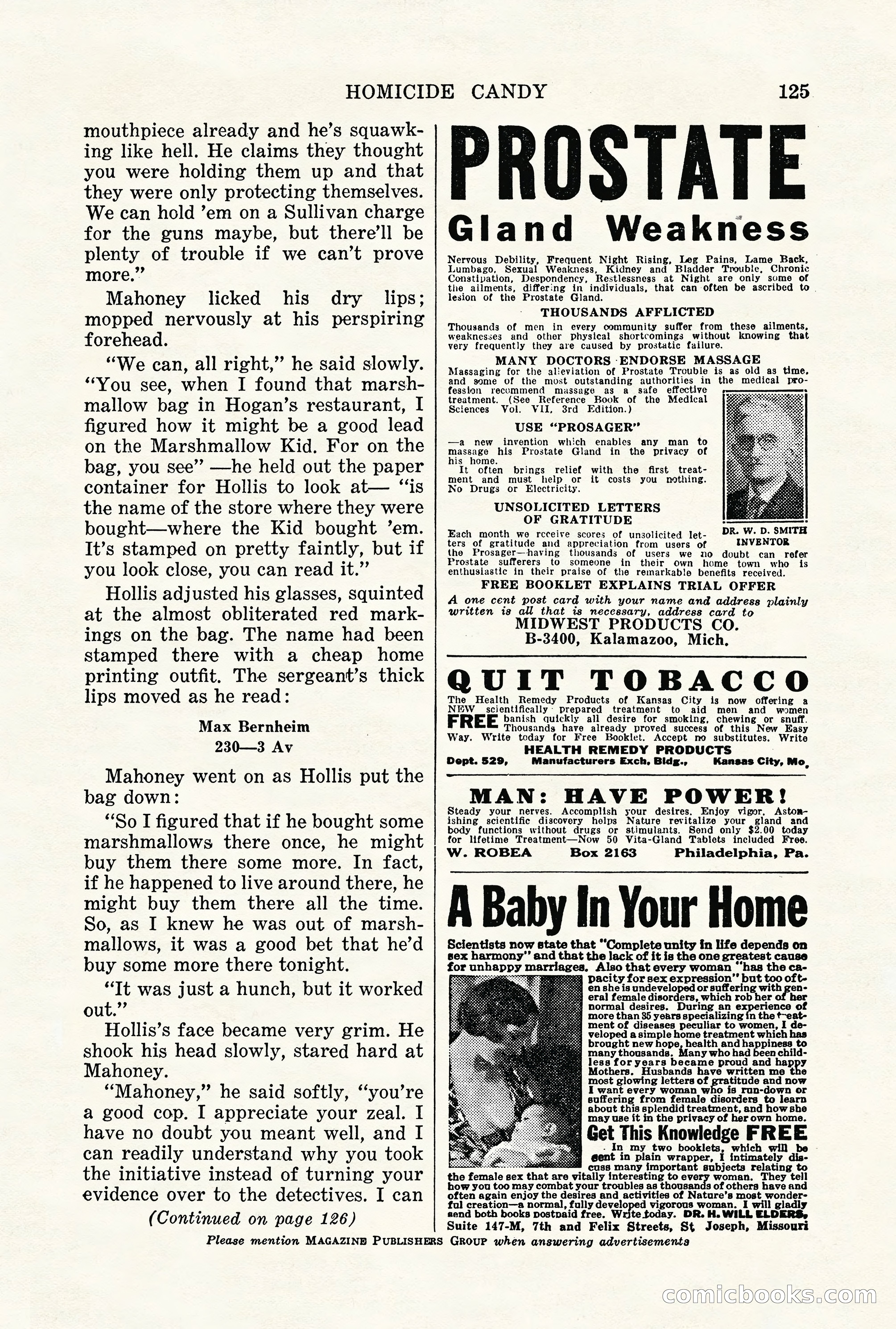 Gold Seal Detective, January 1936 — page 127 of 132
