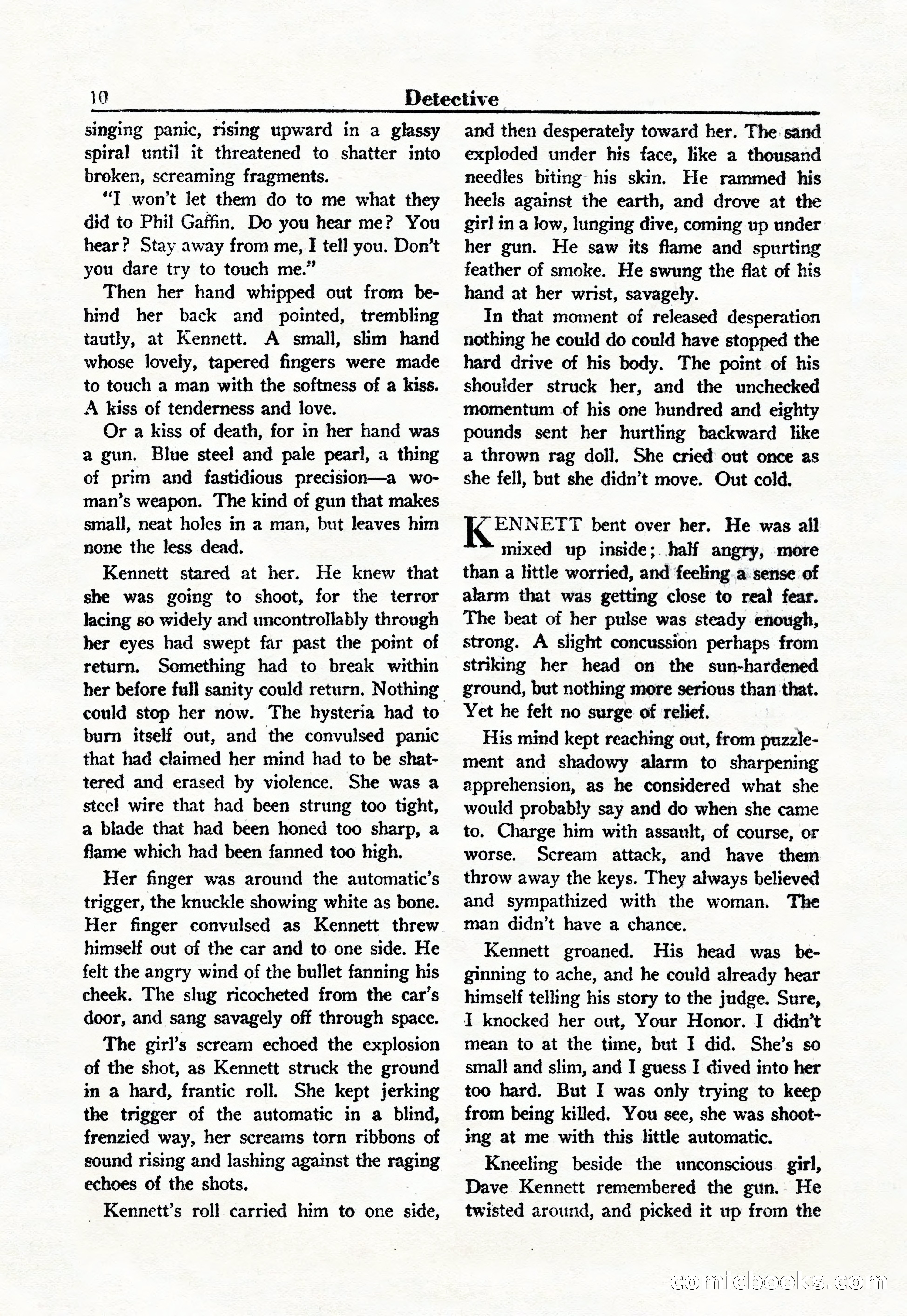 Gripping Detective Stories, Vol. 1, No. 2 — page 10 of 68