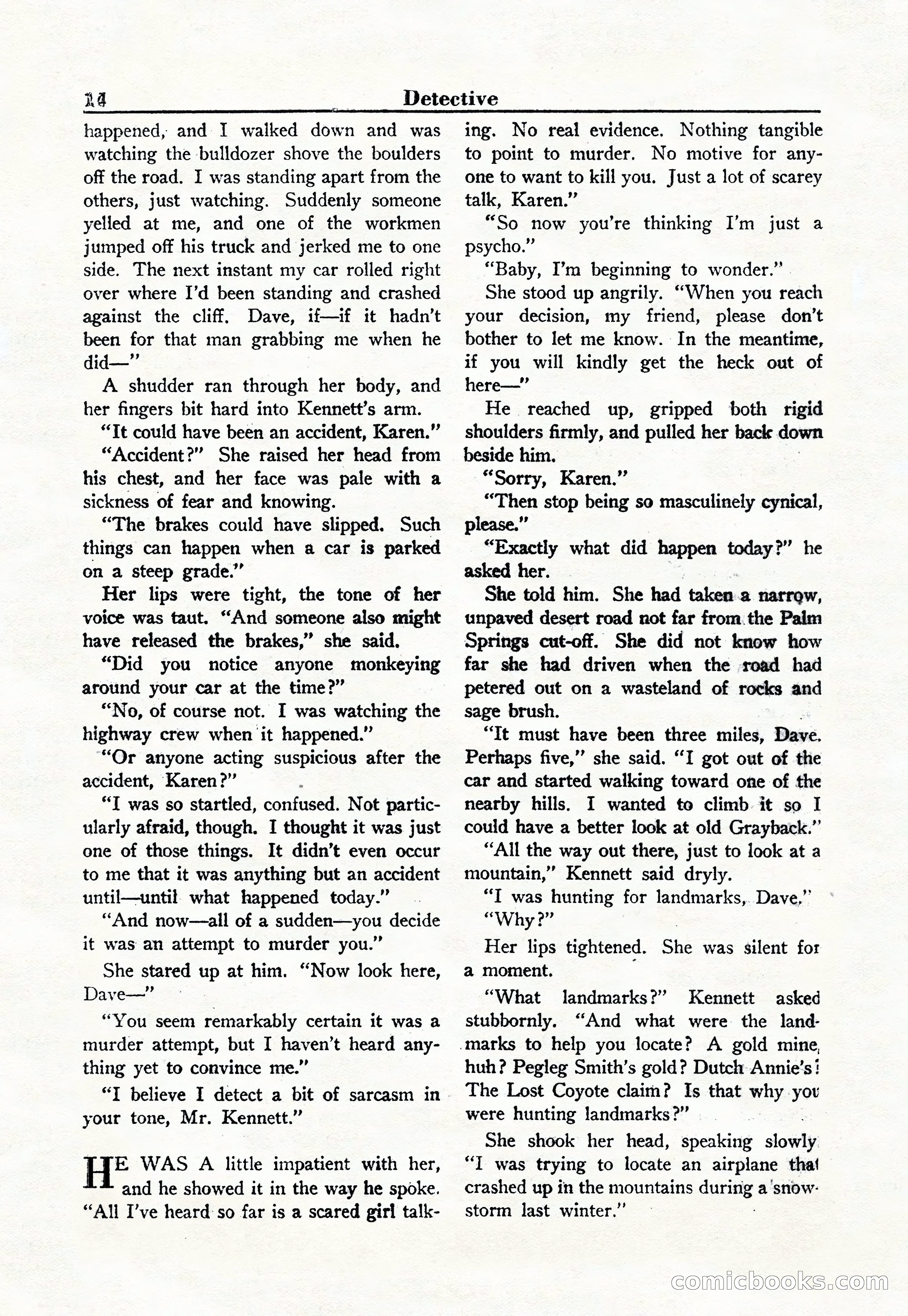 Gripping Detective Stories, Vol. 1, No. 2 — page 14 of 68