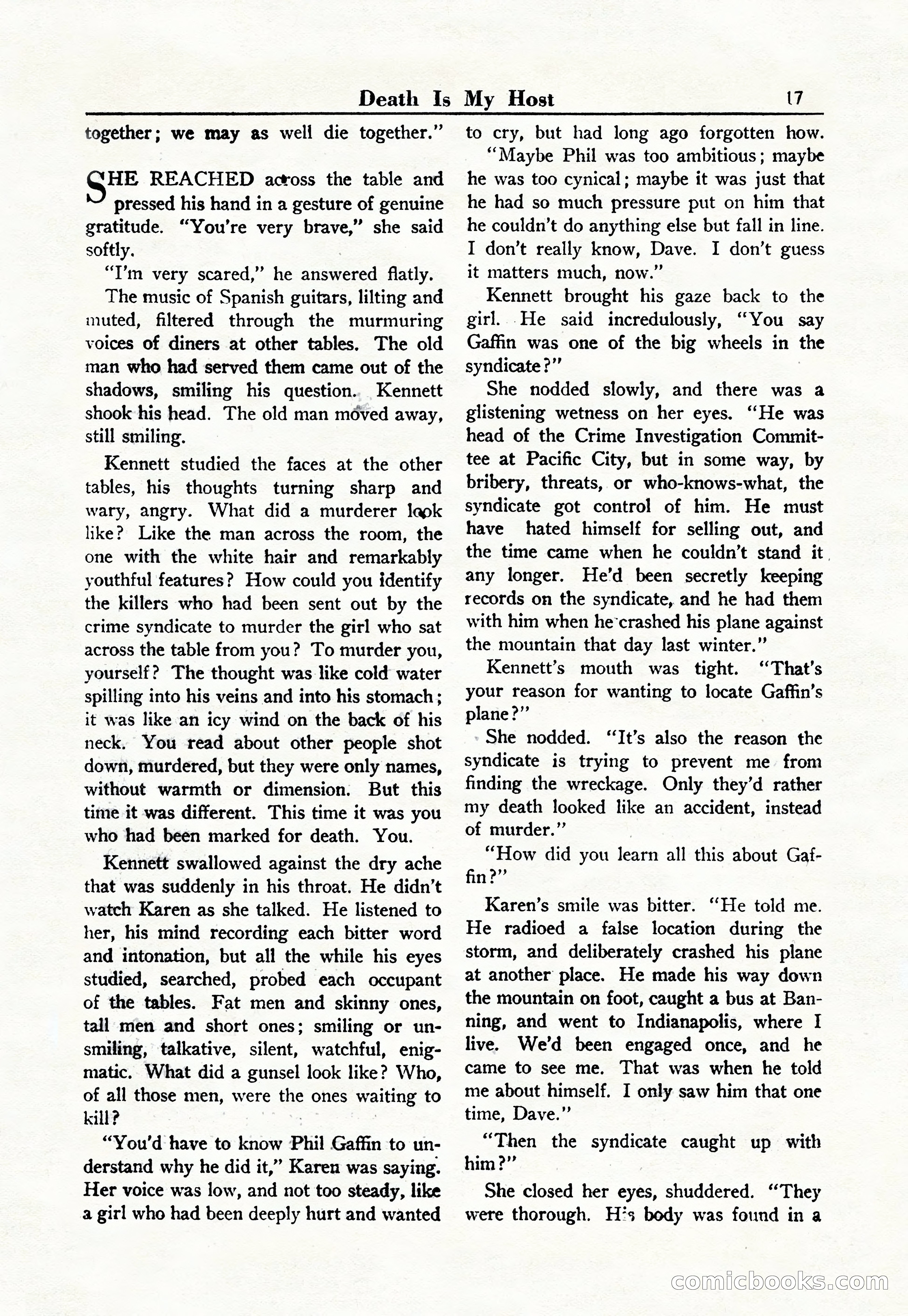 Gripping Detective Stories, Vol. 1, No. 2 — page 17 of 68