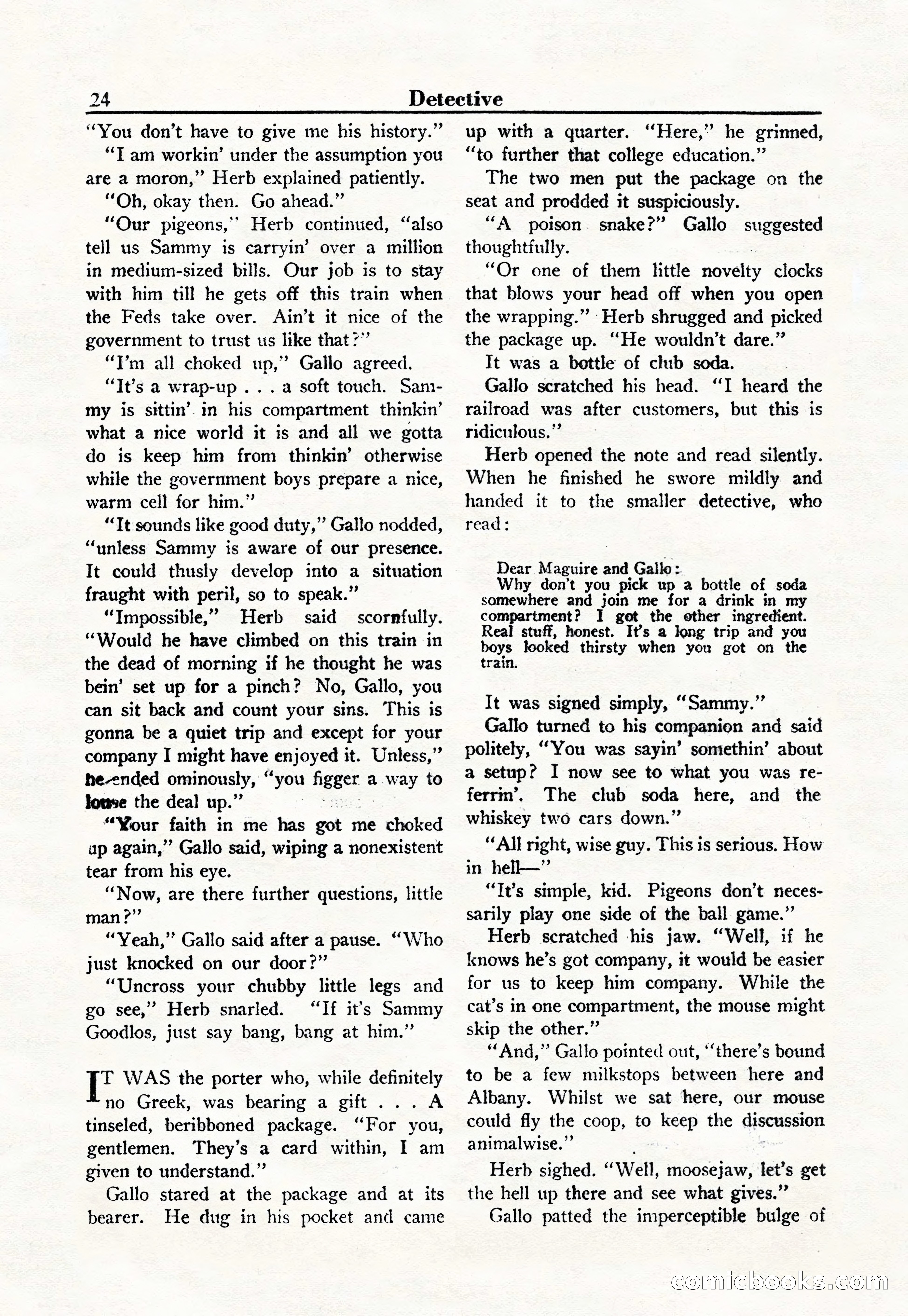 Gripping Detective Stories, Vol. 1, No. 2 — page 24 of 68