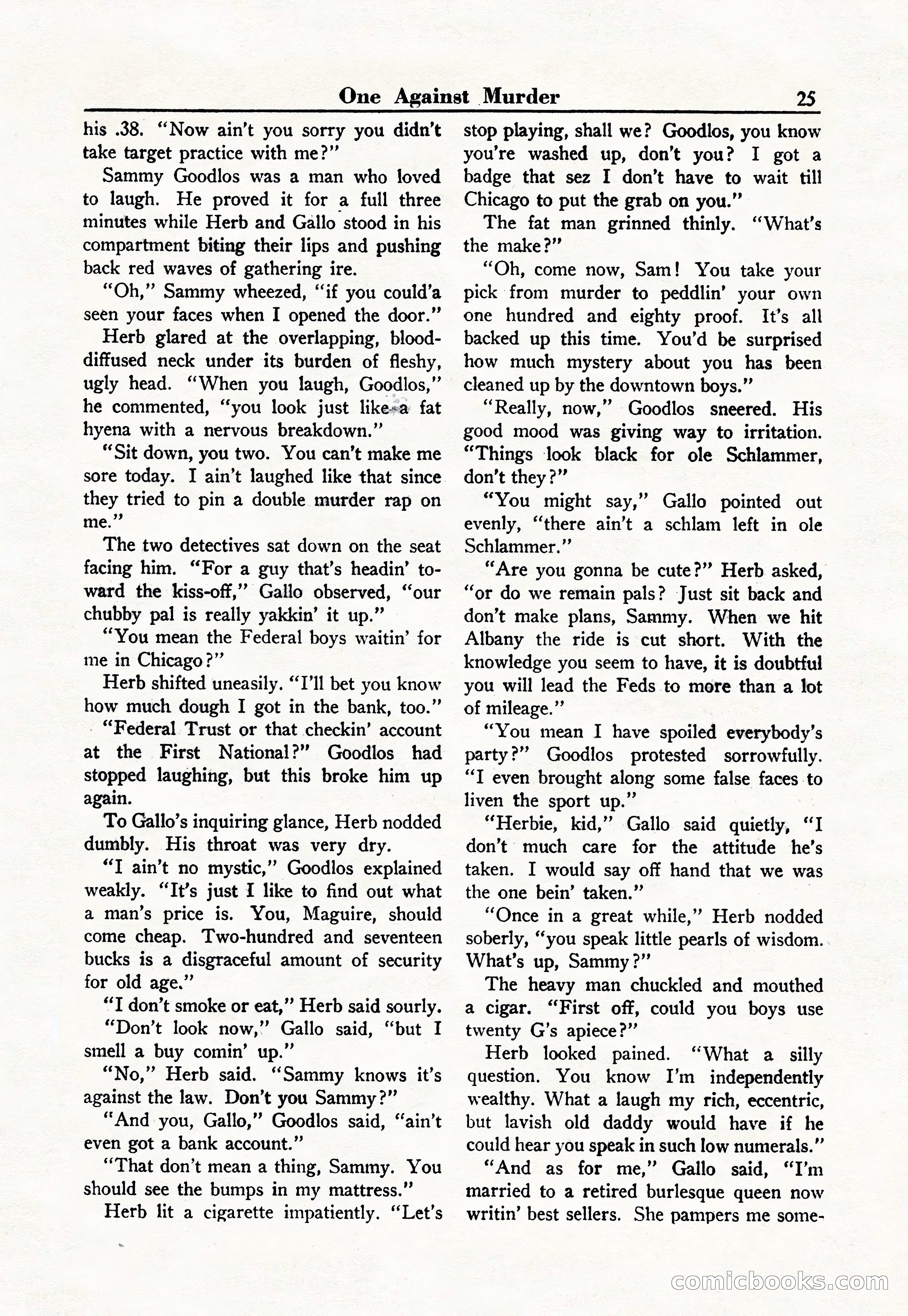 Gripping Detective Stories, Vol. 1, No. 2 — page 25 of 68