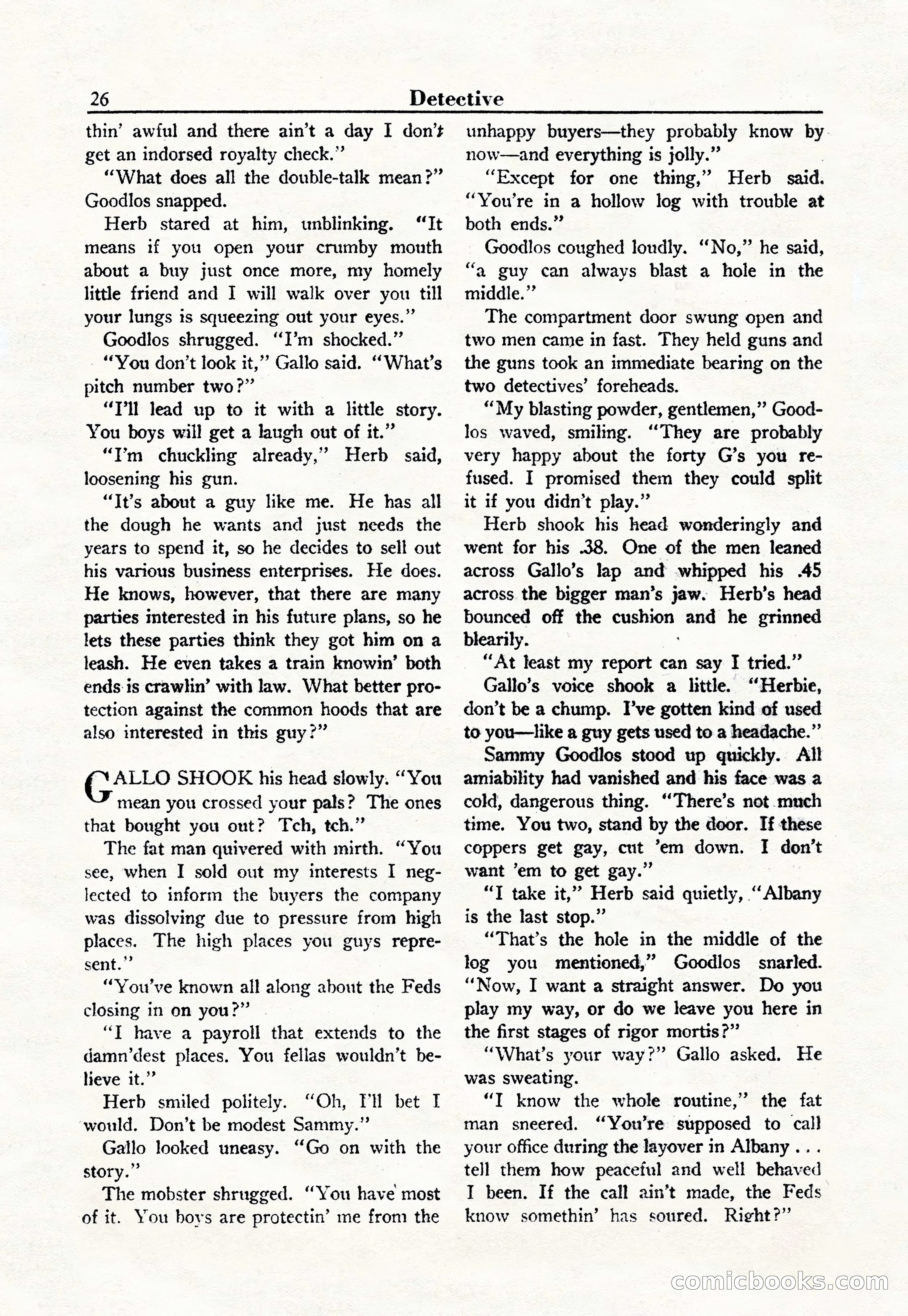 Gripping Detective Stories, Vol. 1, No. 2 — page 26 of 68