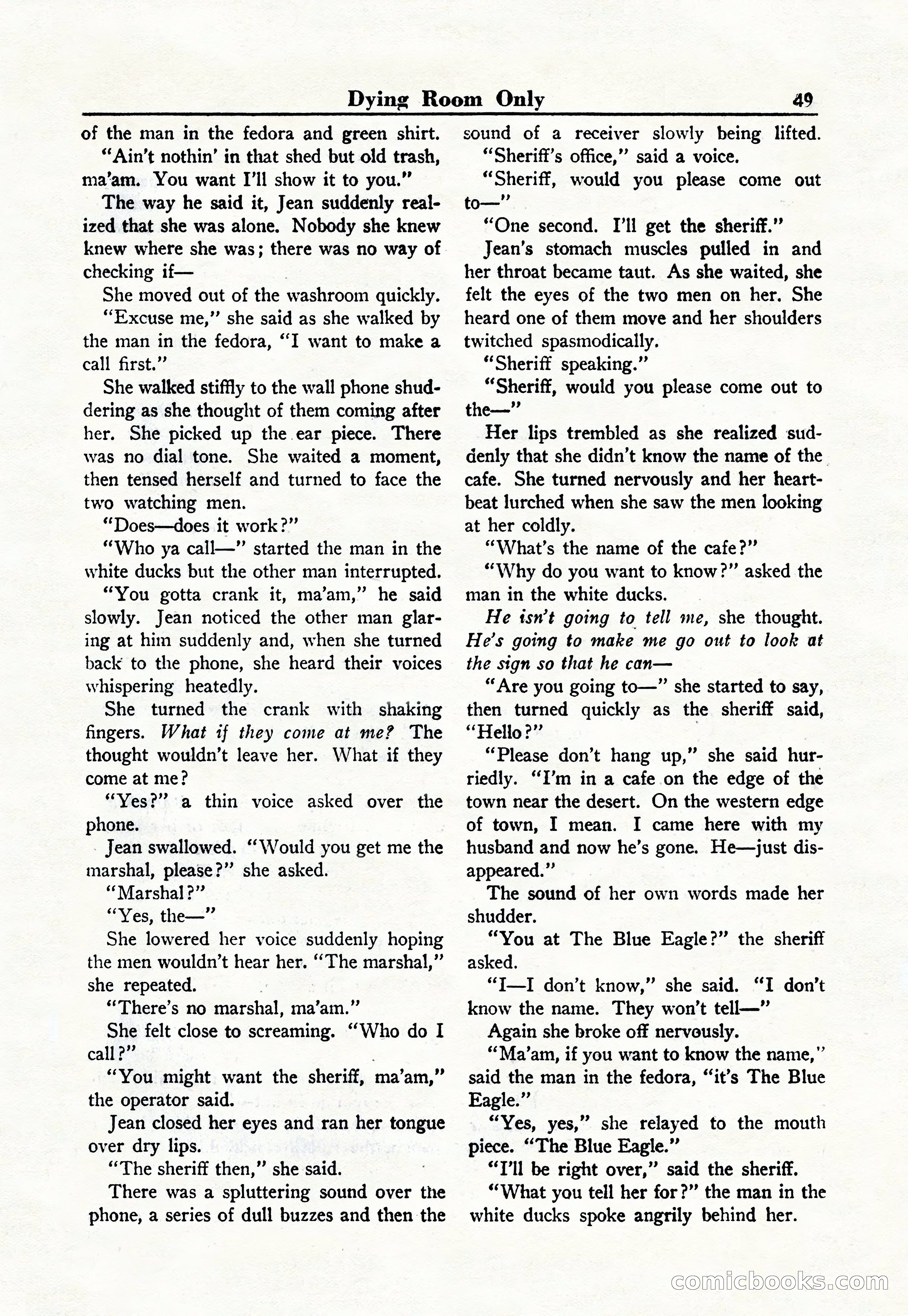Gripping Detective Stories, Vol. 1, No. 2 — page 49 of 68