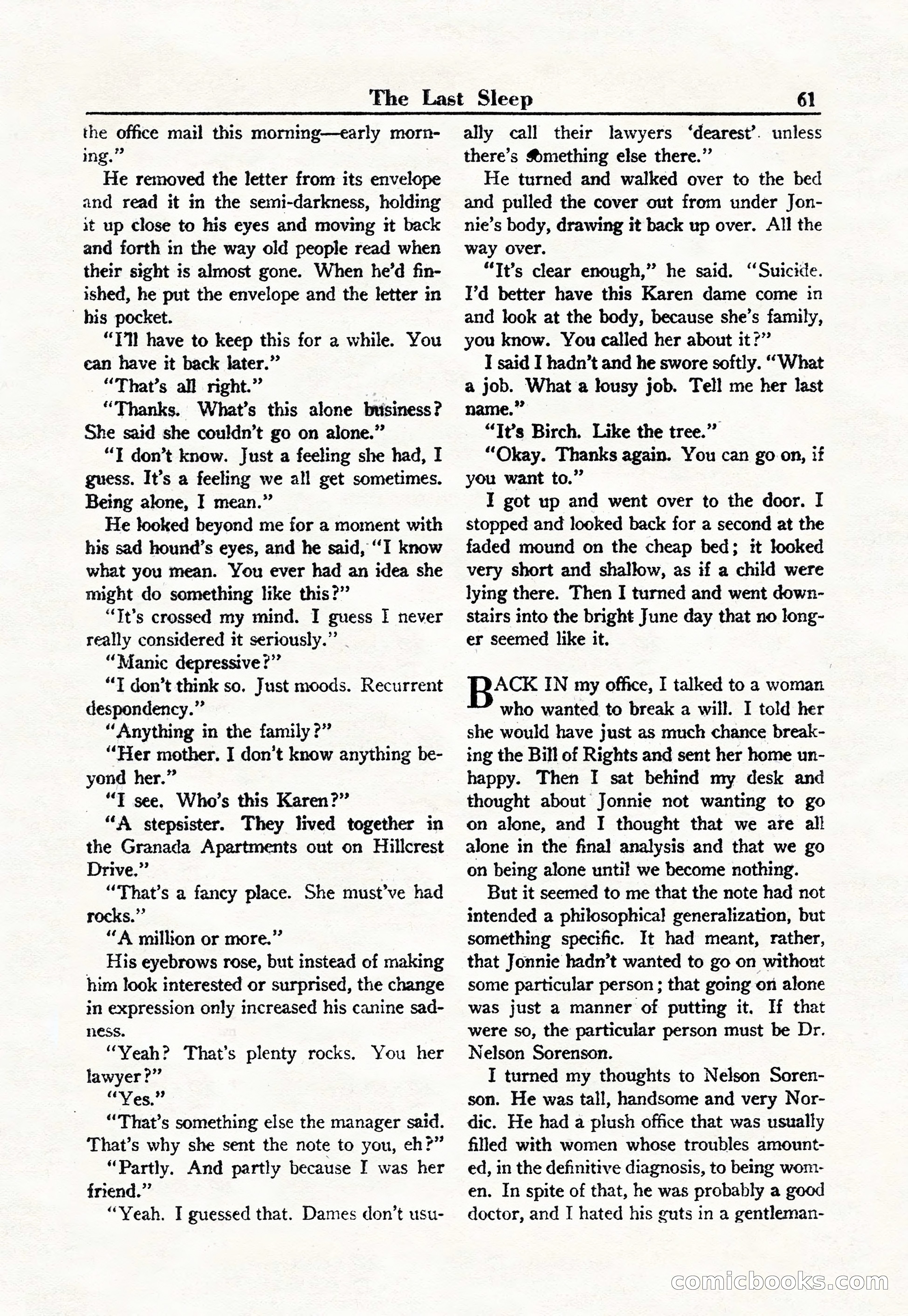 Gripping Detective Stories, Vol. 1, No. 2 — page 61 of 68