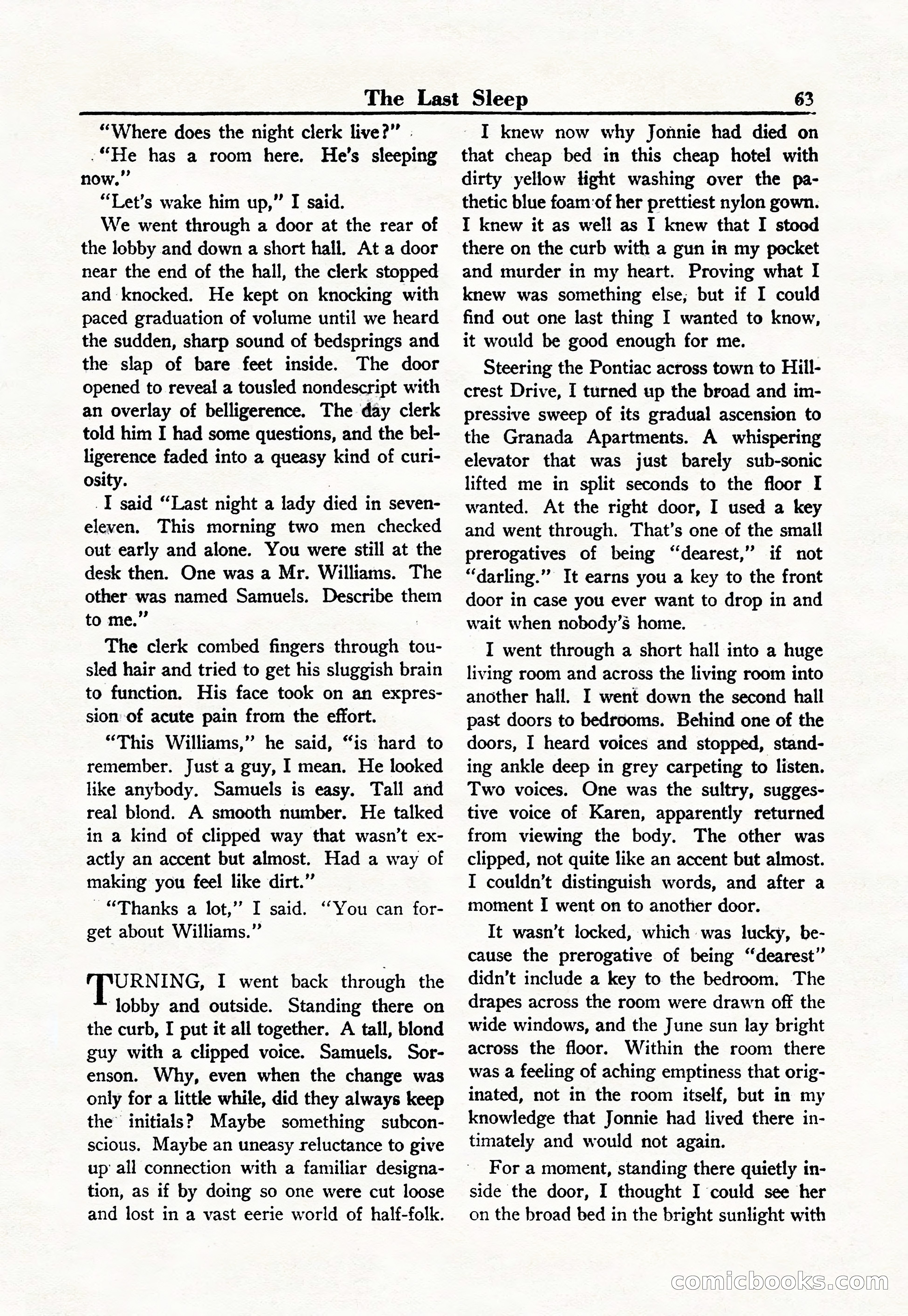 Gripping Detective Stories, Vol. 1, No. 2 — page 63 of 68