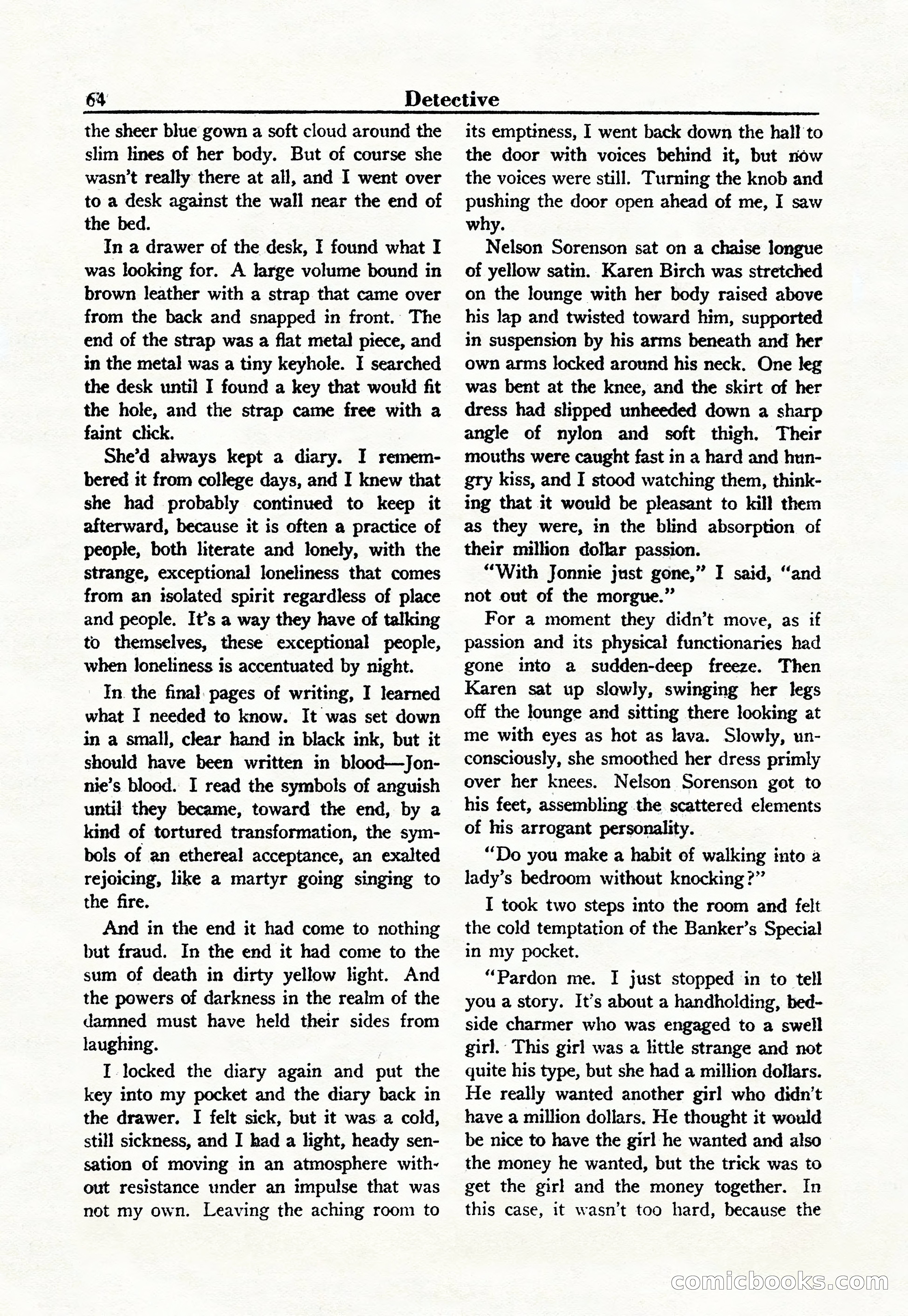 Gripping Detective Stories, Vol. 1, No. 2 — page 64 of 68