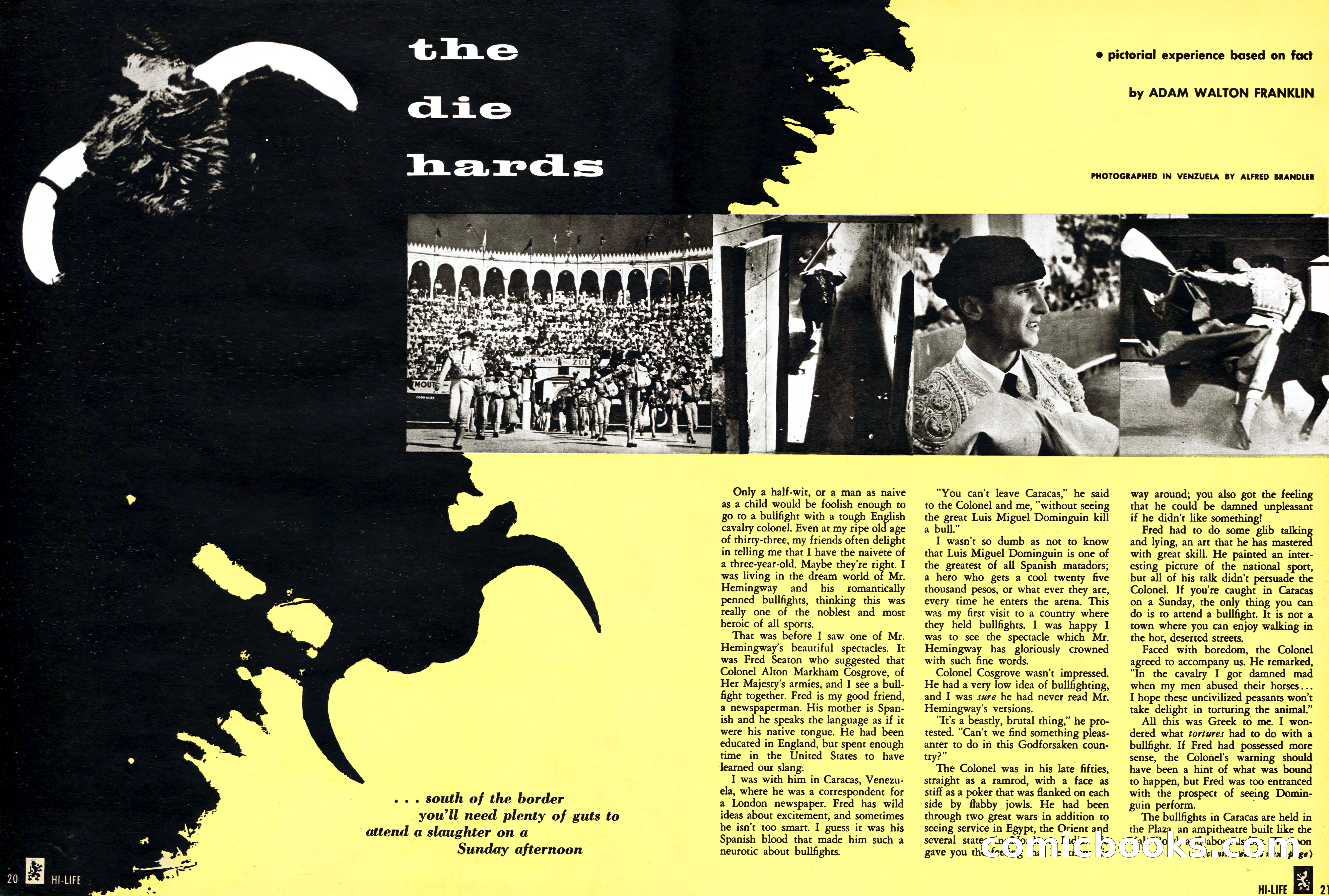 Hi-Life Magazine Cover, March 1958 — page 15 of 64