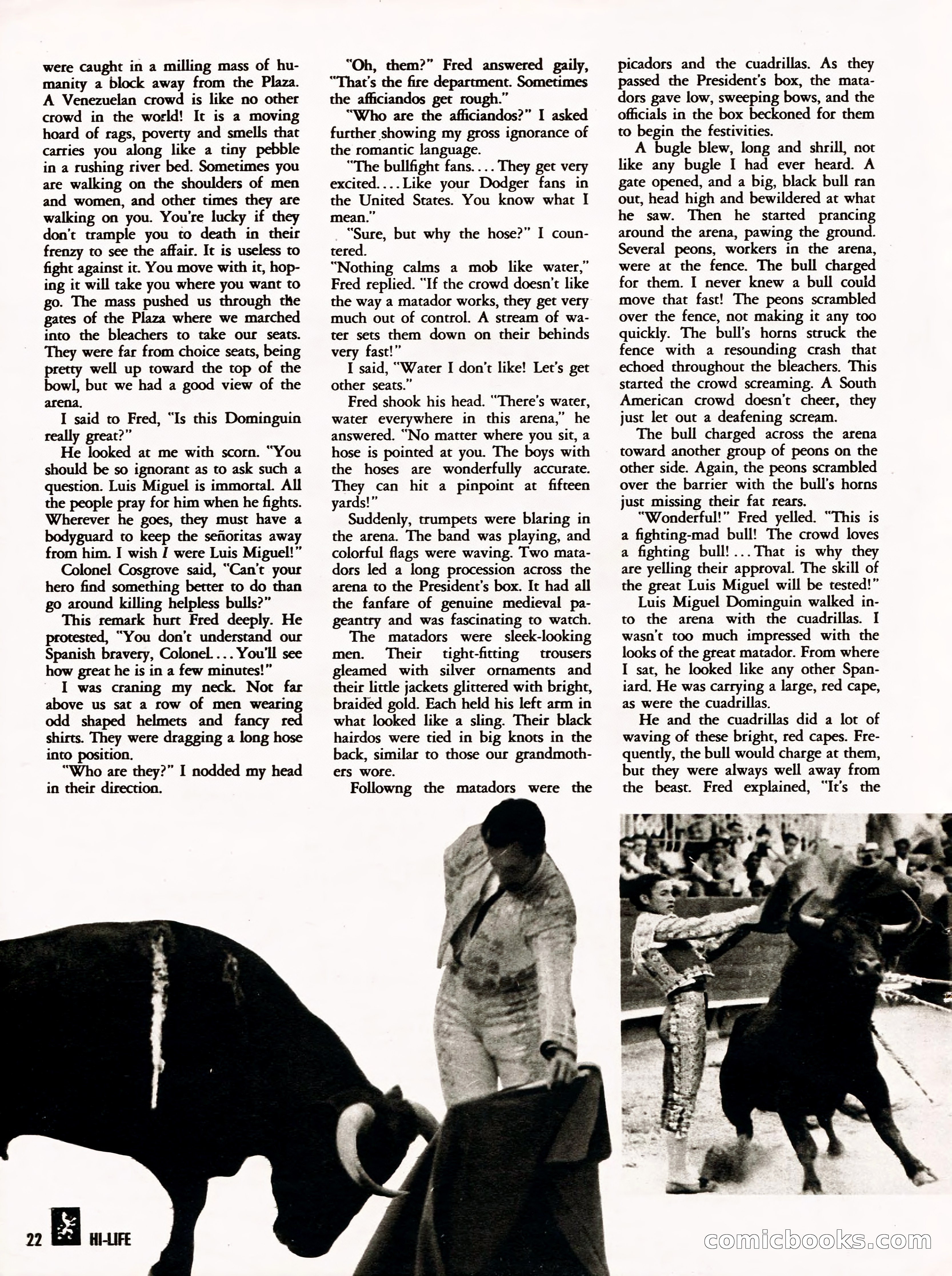 Hi-Life Magazine Cover, March 1958 — page 16 of 64