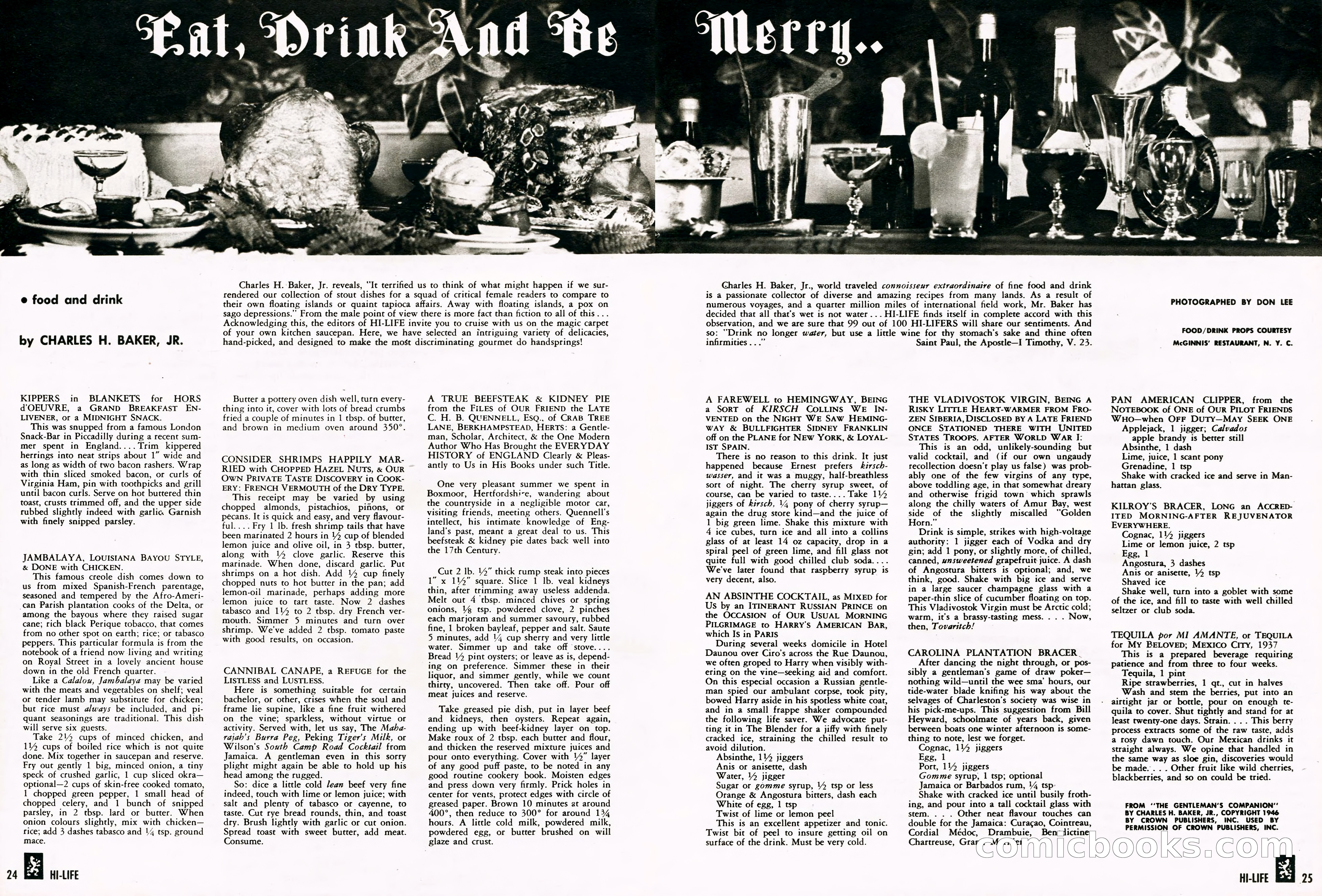 Hi-Life Magazine Cover, March 1958 — page 18 of 64