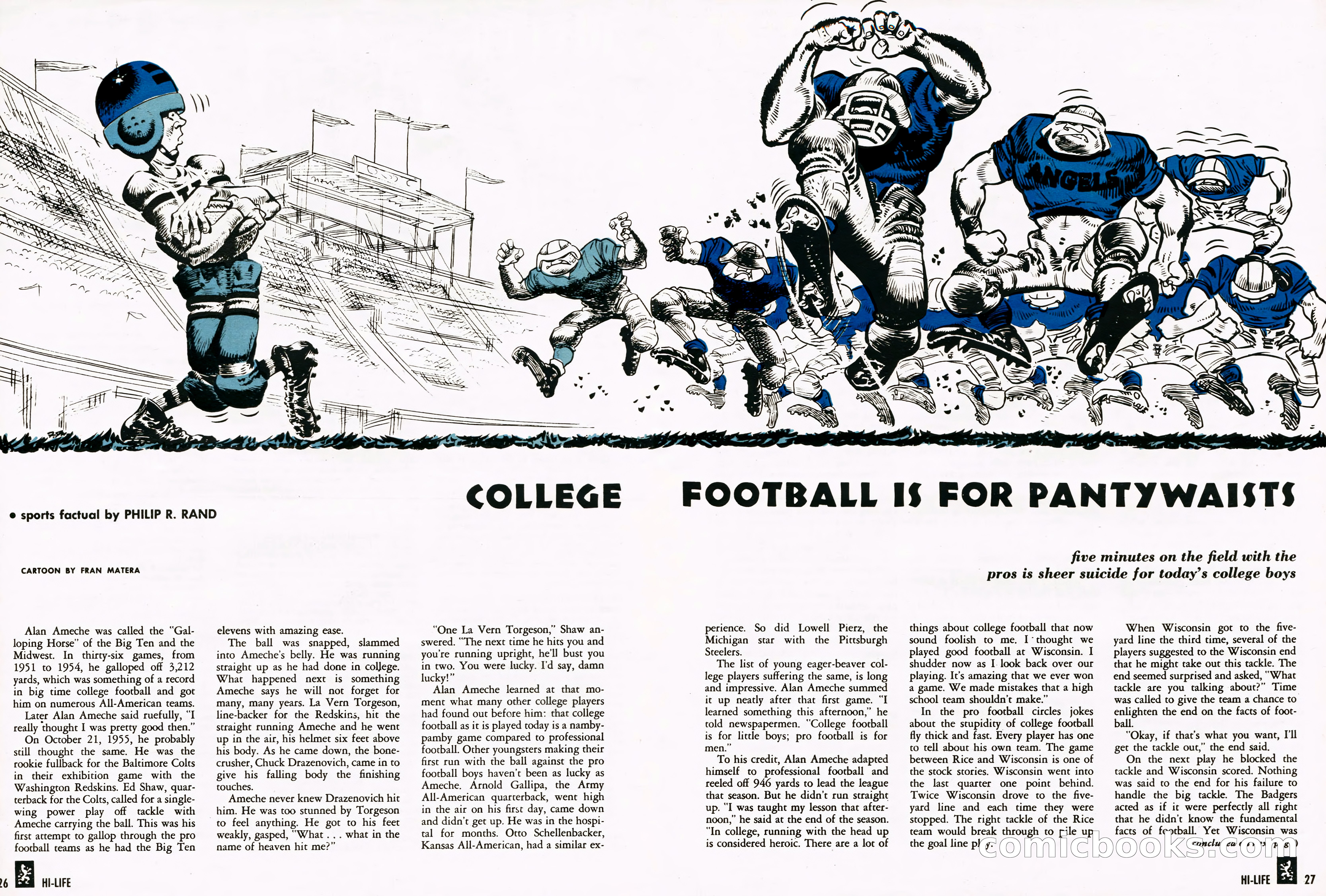Hi-Life Magazine Cover, March 1958 — page 19 of 64