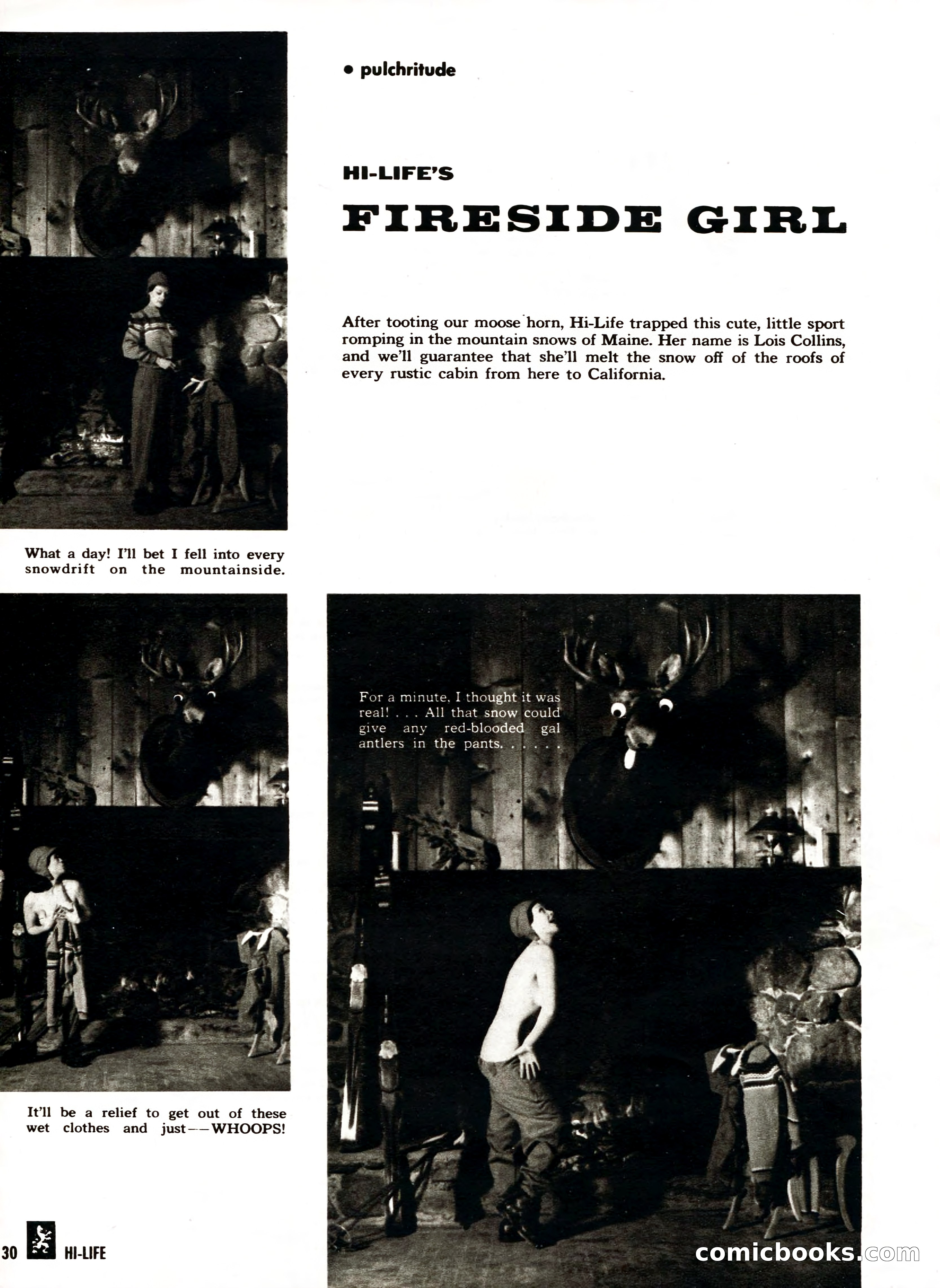 Hi-Life Magazine Cover, March 1958 — page 22 of 64