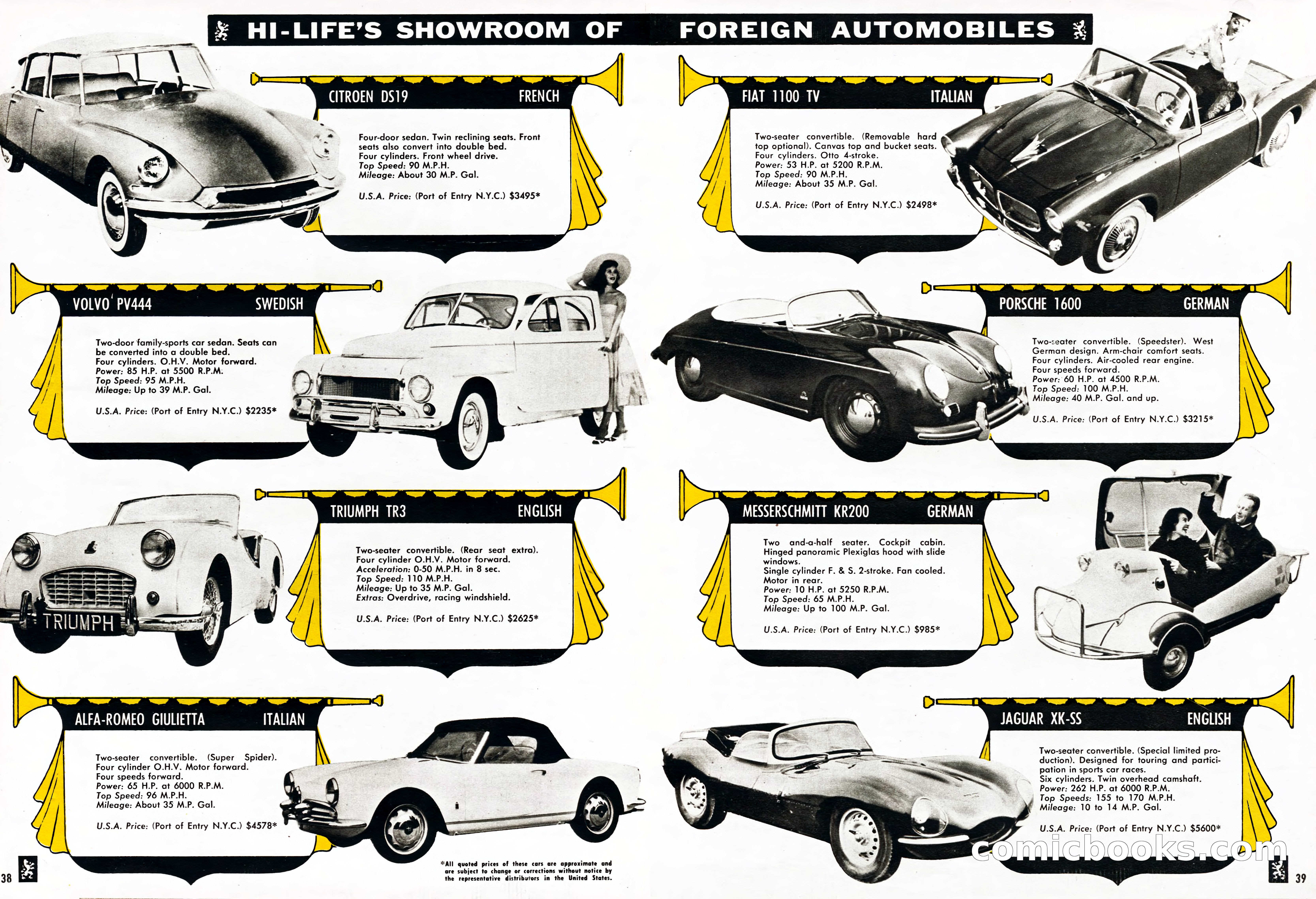 Hi-Life Magazine Cover, March 1958 — page 29 of 64