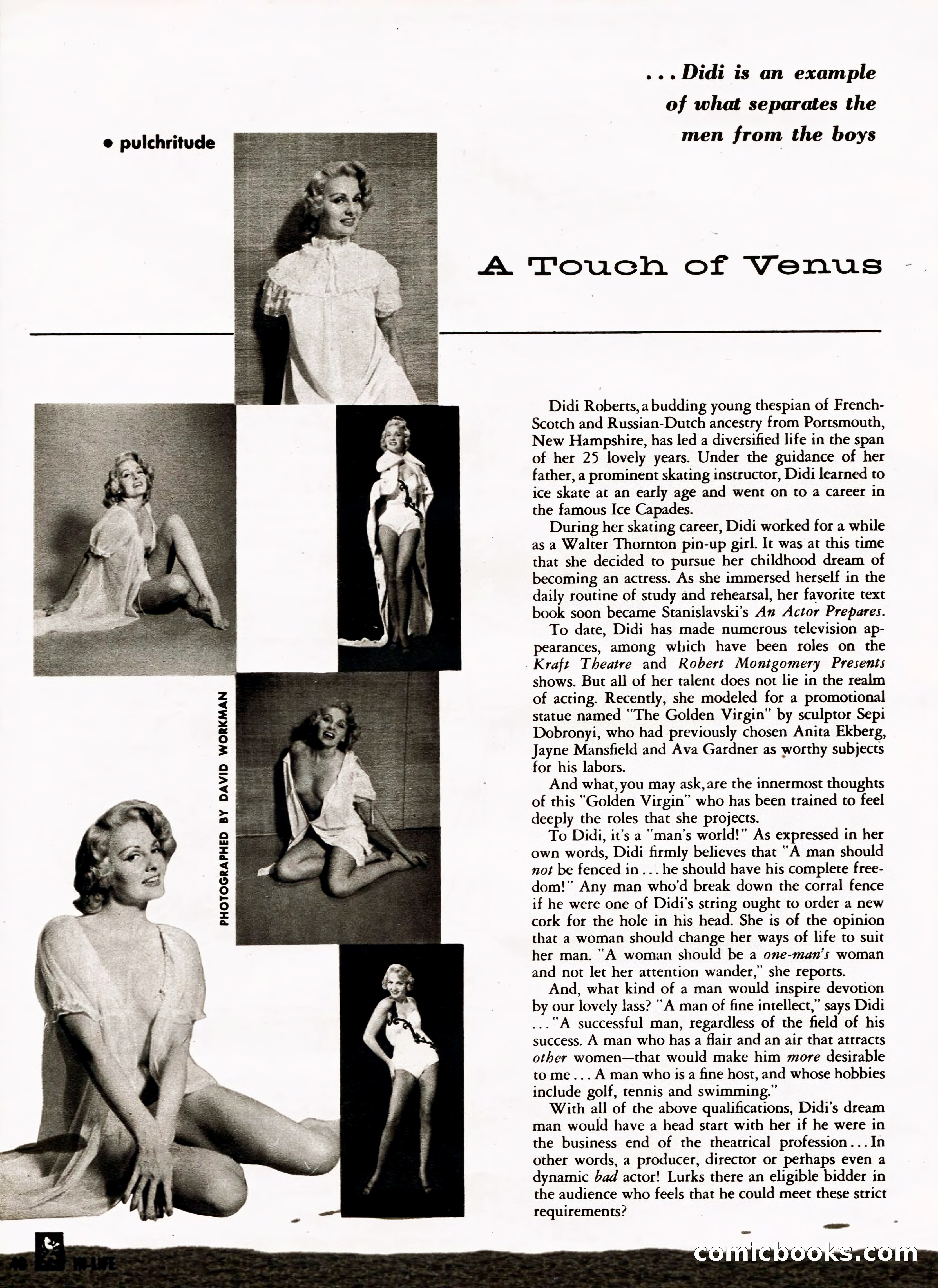 Hi-Life Magazine Cover, March 1958 — page 30 of 64