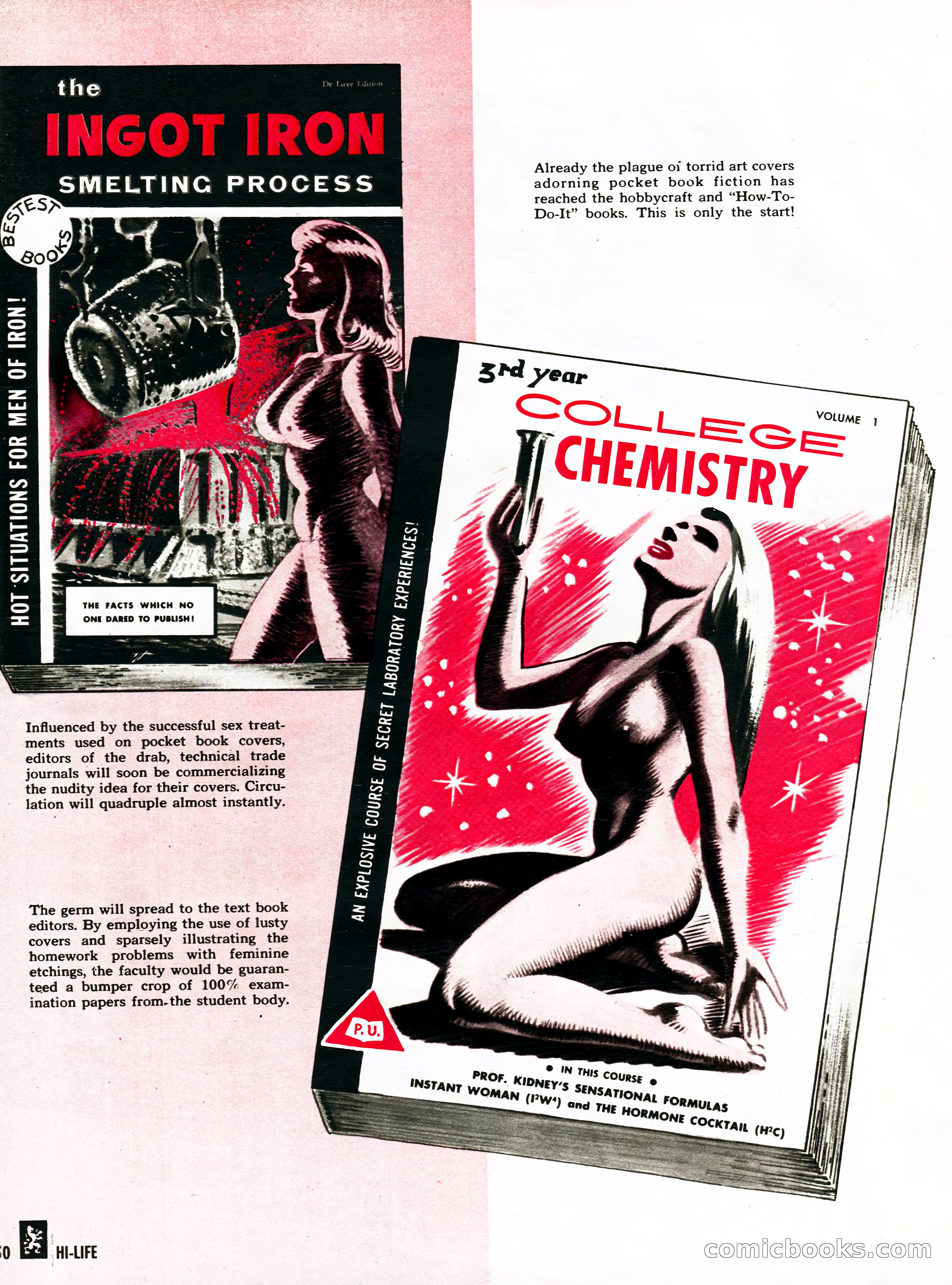 Hi-Life Magazine Cover, March 1958 — page 39 of 64