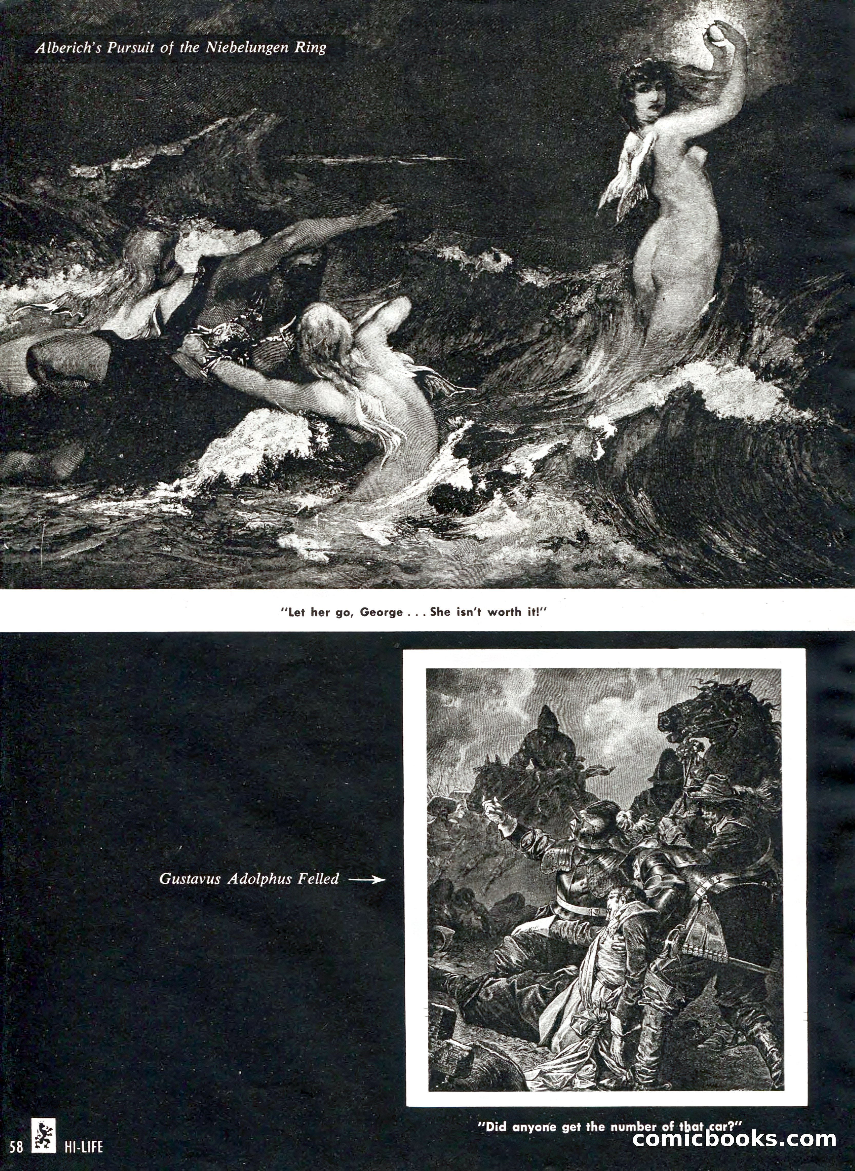 Hi-Life Magazine Cover, March 1958 — page 45 of 64