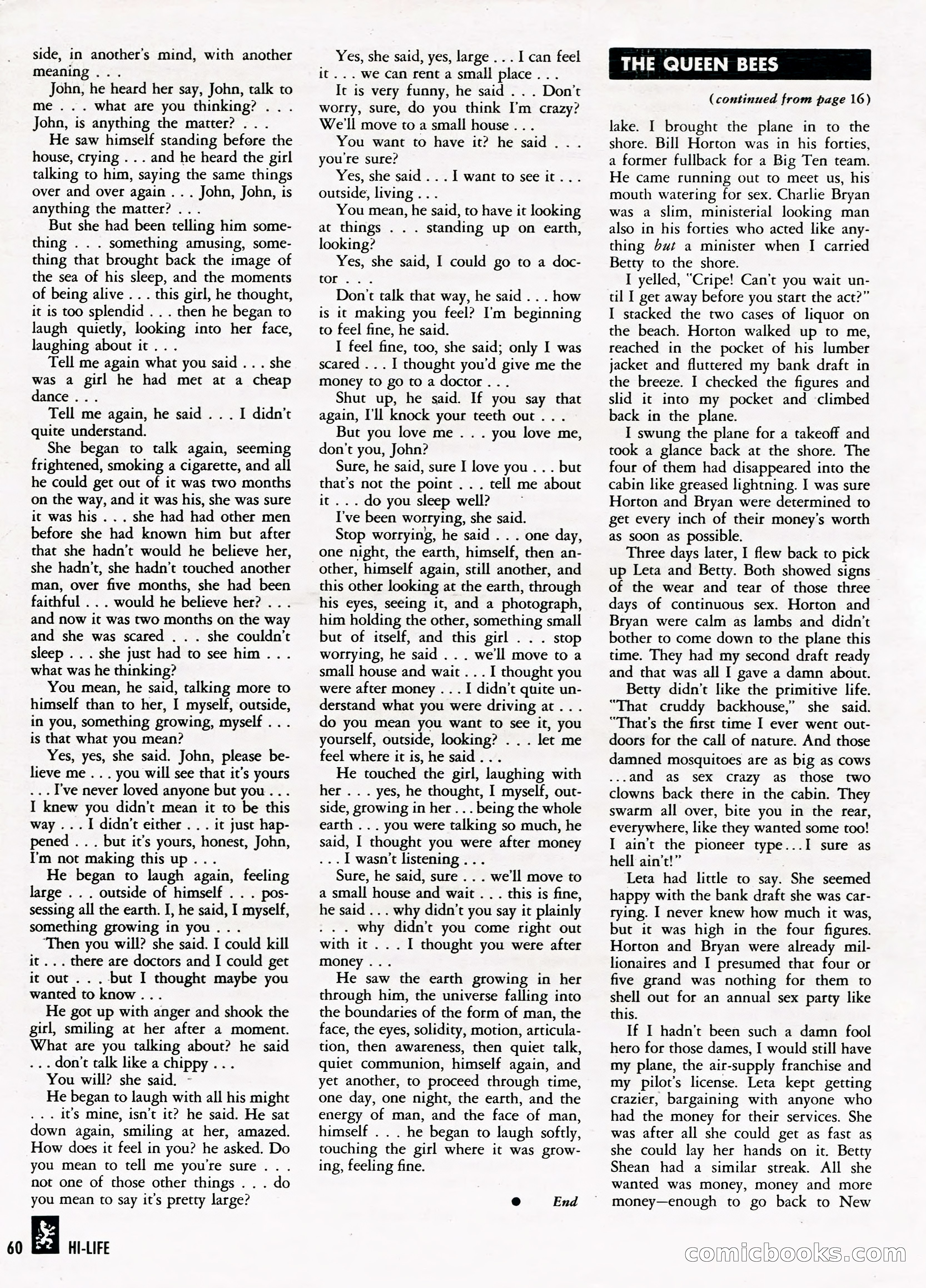 Hi-Life Magazine Cover, March 1958 — page 47 of 64
