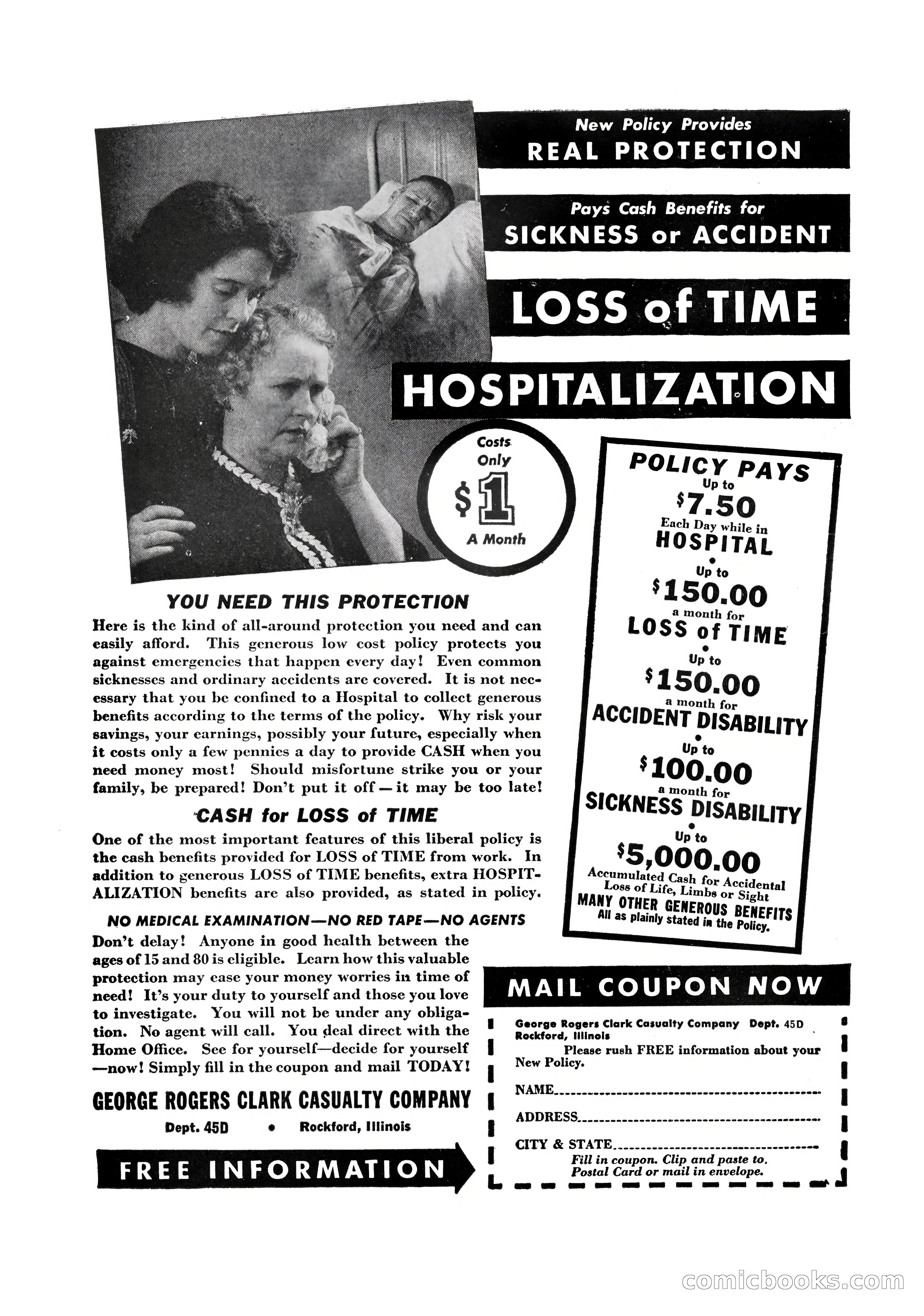Hollywood Detective, April 1944 — page 2 of 116