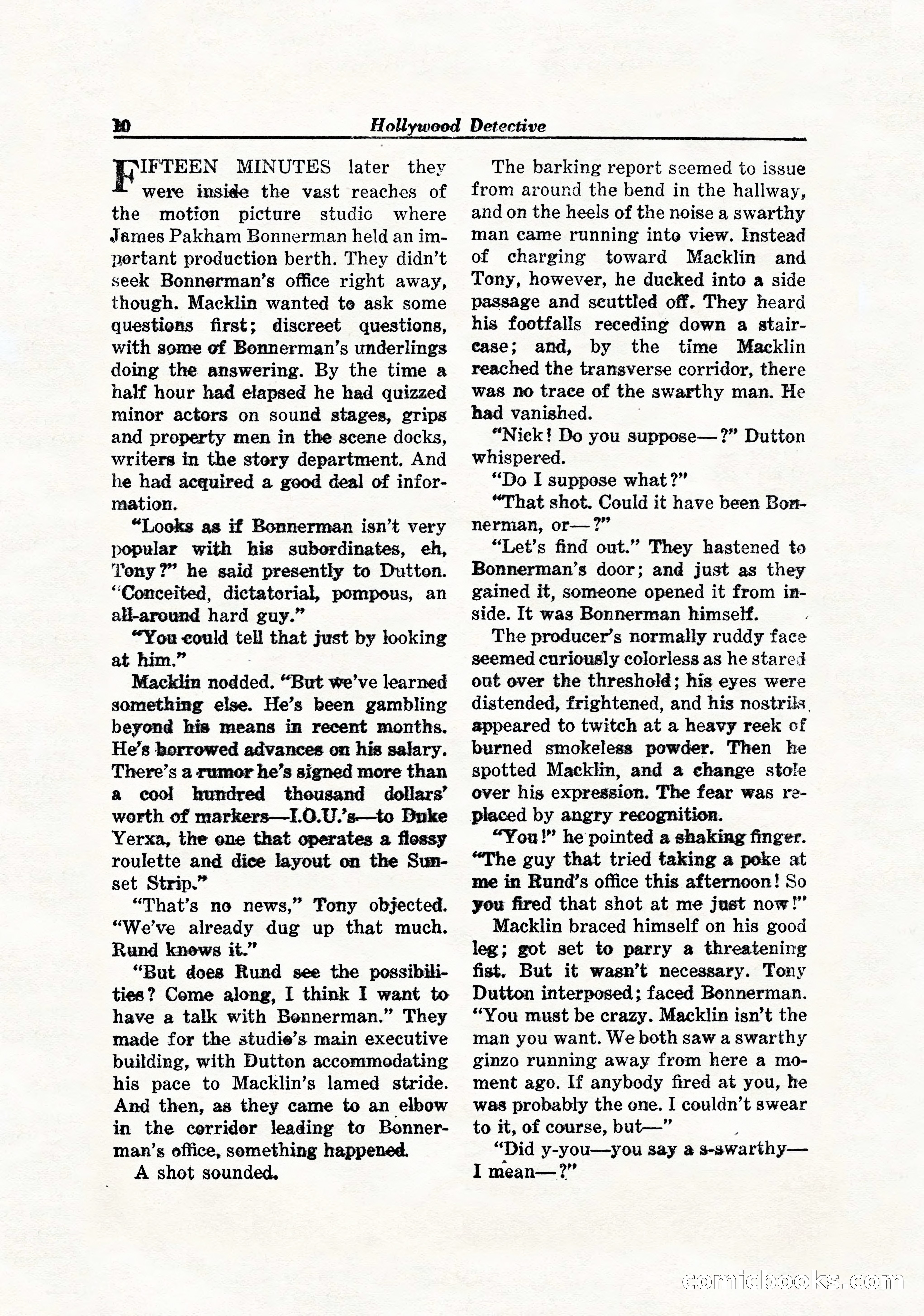Hollywood Detective, April 1944 — page 12 of 116
