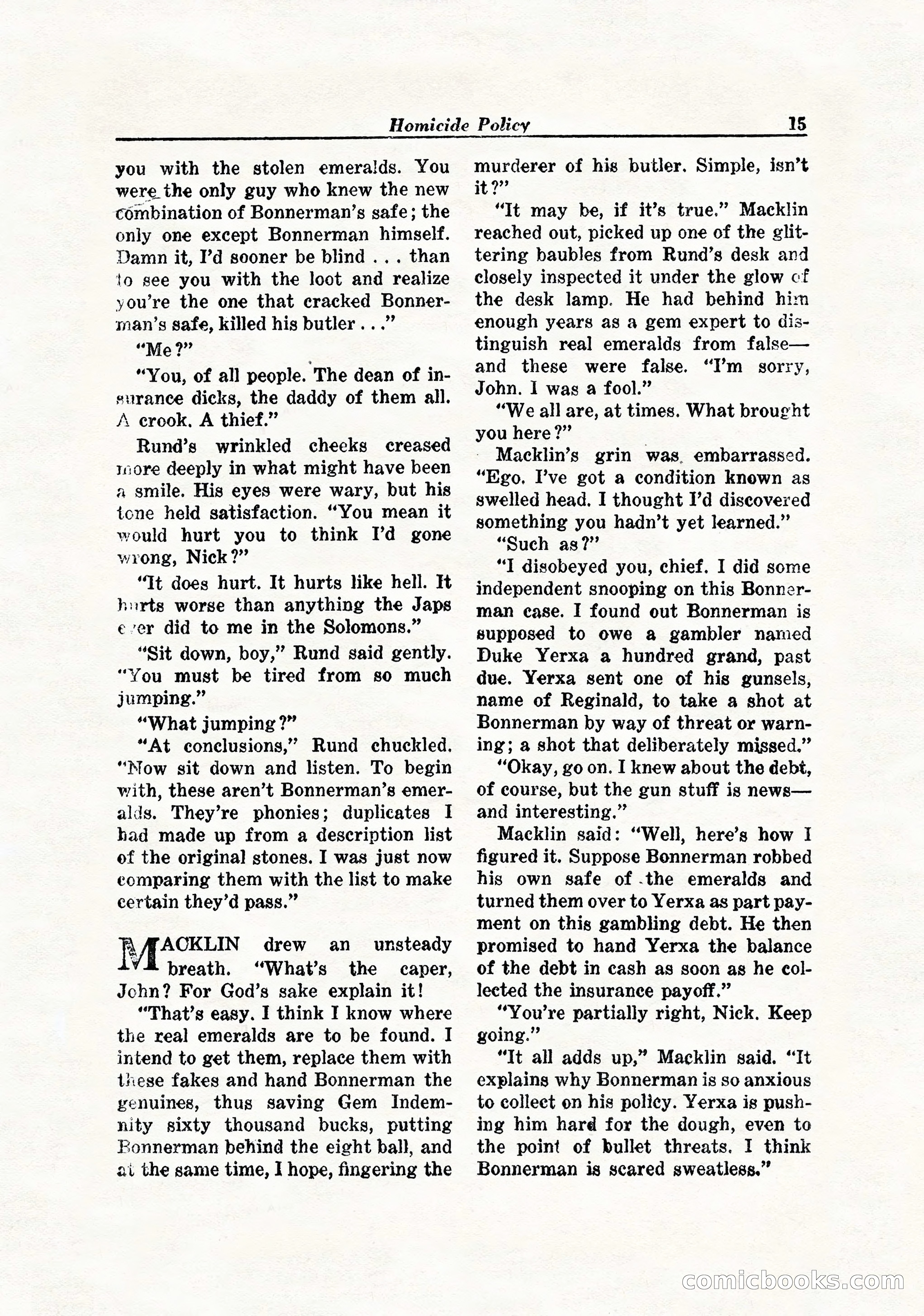 Hollywood Detective, April 1944 — page 17 of 116