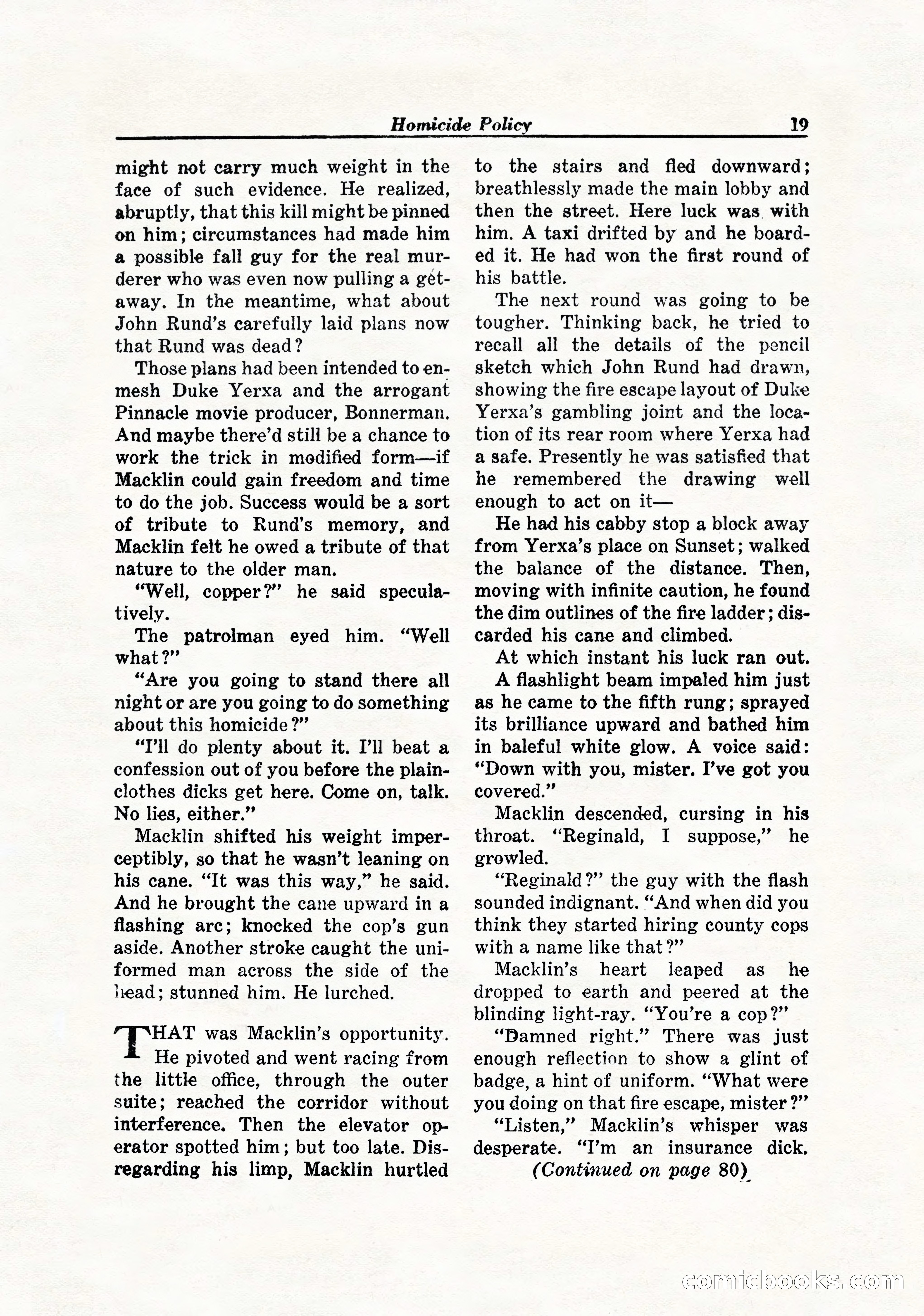 Hollywood Detective, April 1944 — page 21 of 116