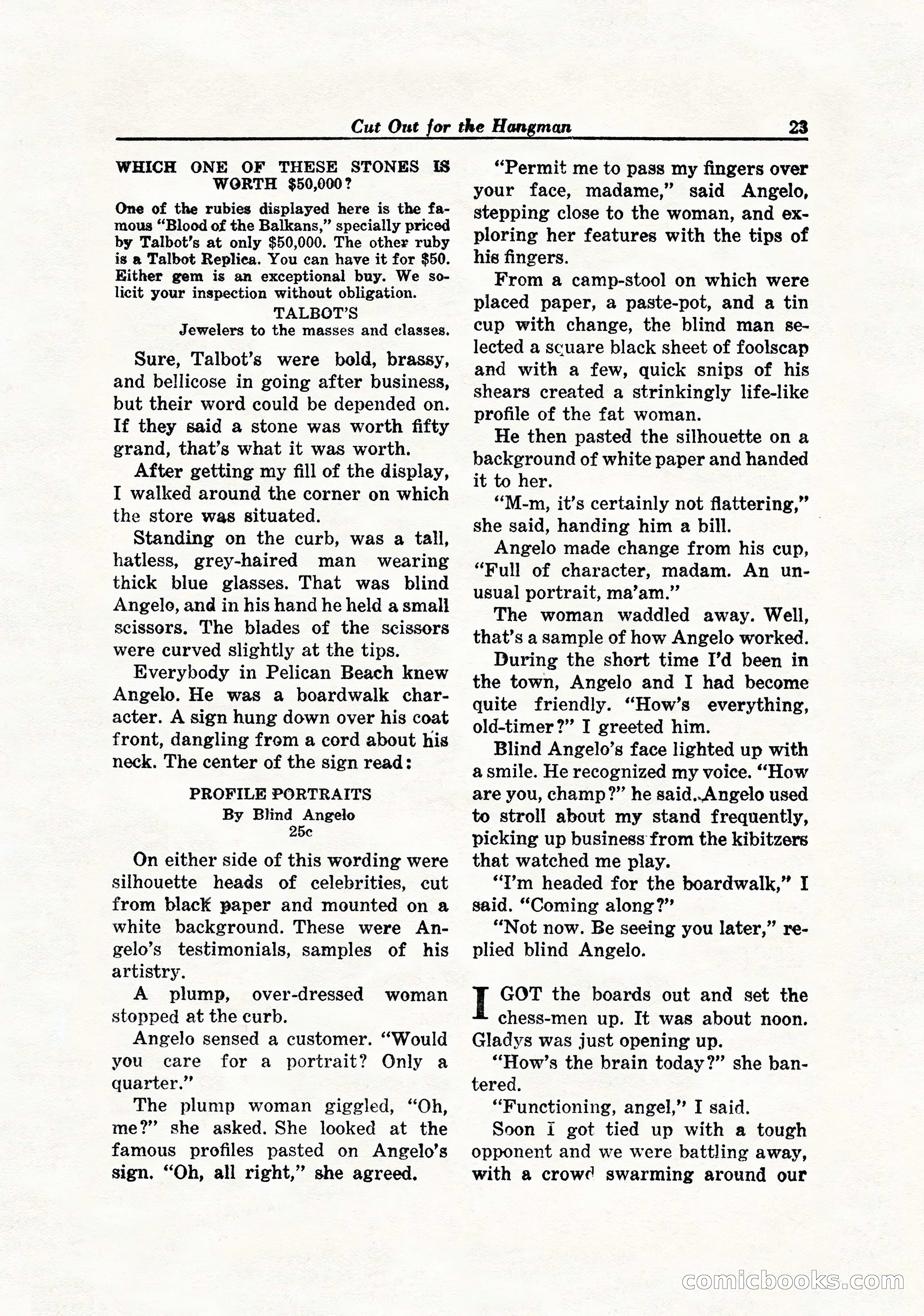 Hollywood Detective, April 1944 — page 25 of 116