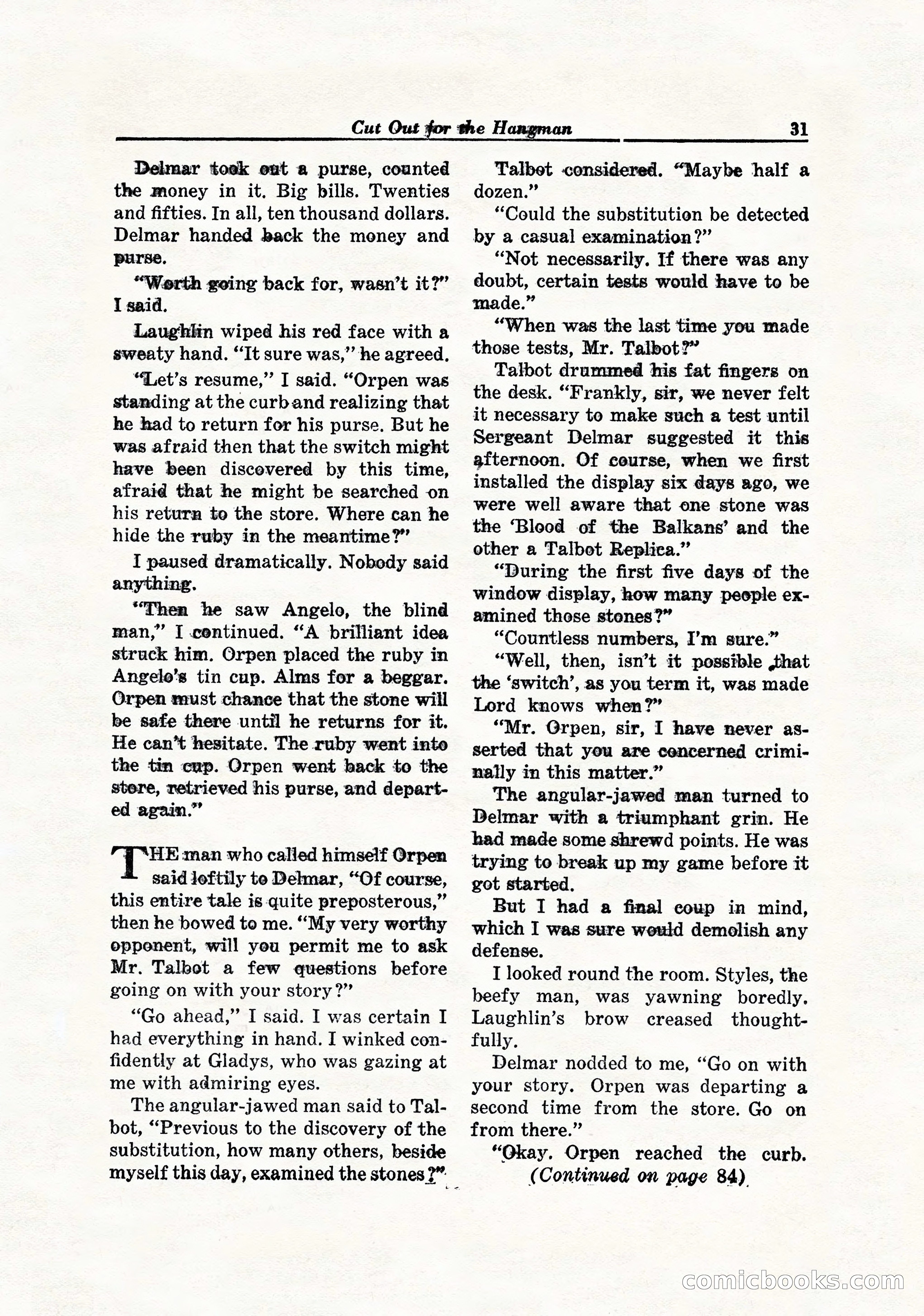 Hollywood Detective, April 1944 — page 33 of 116