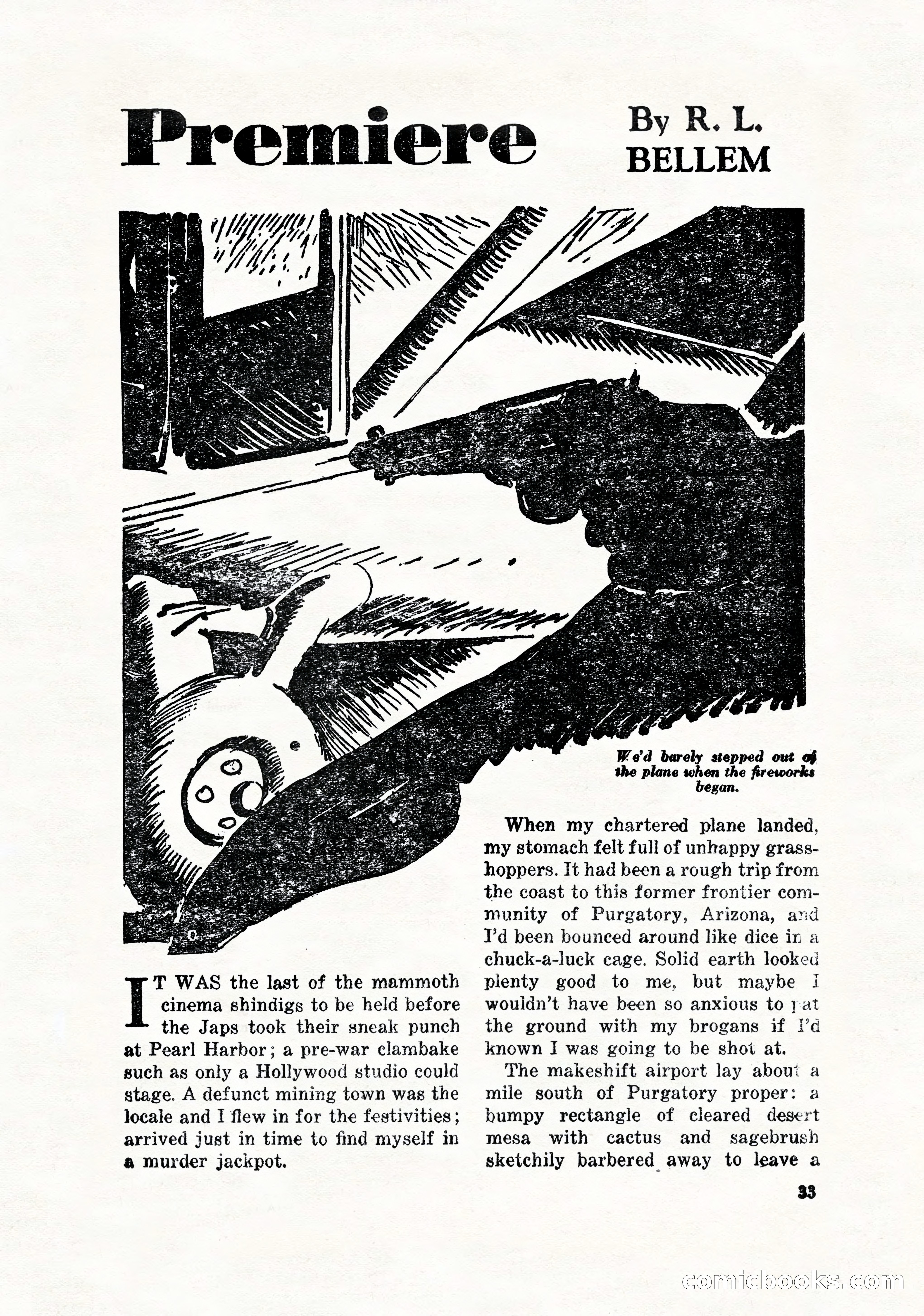 Hollywood Detective, April 1944 — page 35 of 116