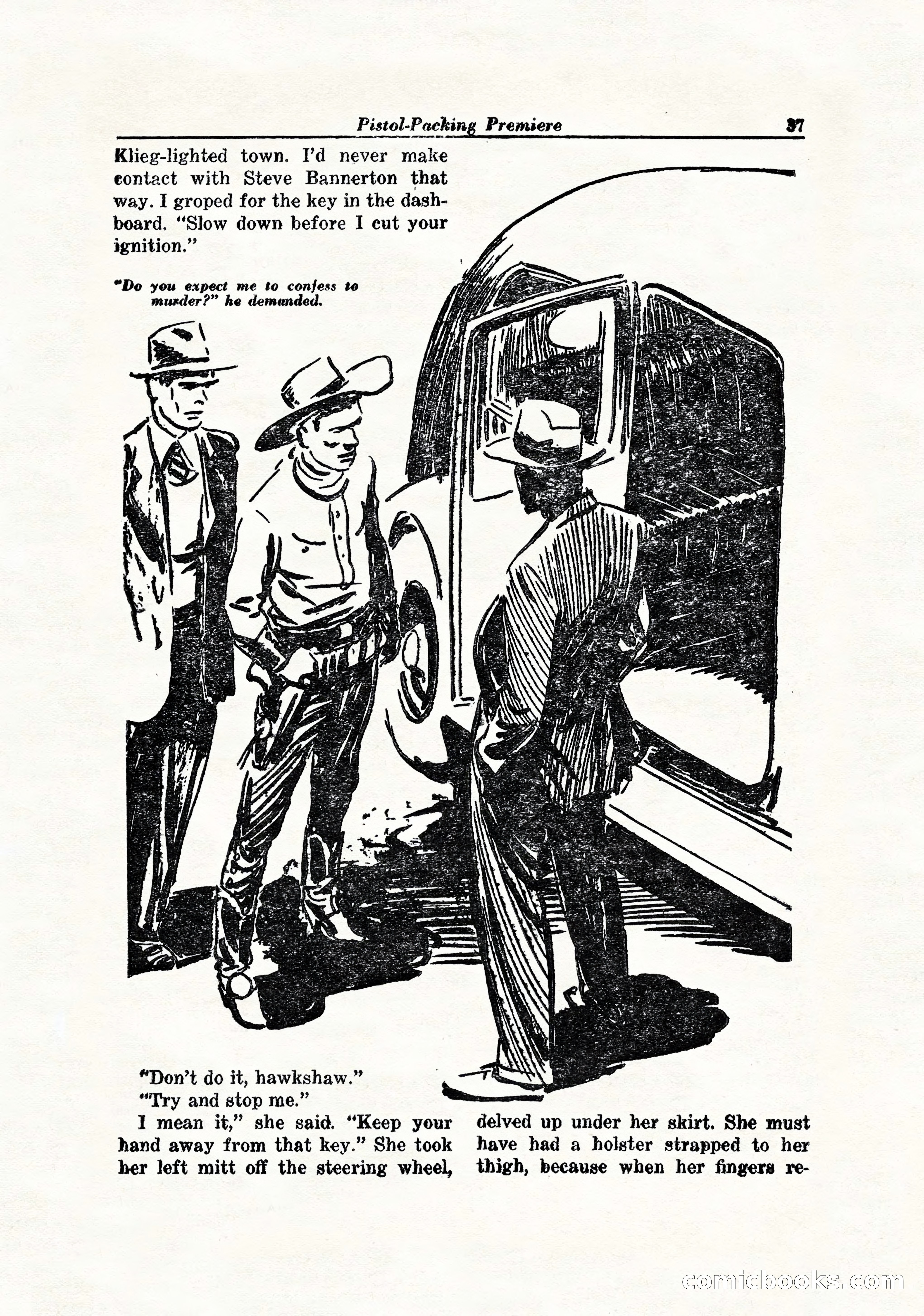 Hollywood Detective, April 1944 — page 39 of 116