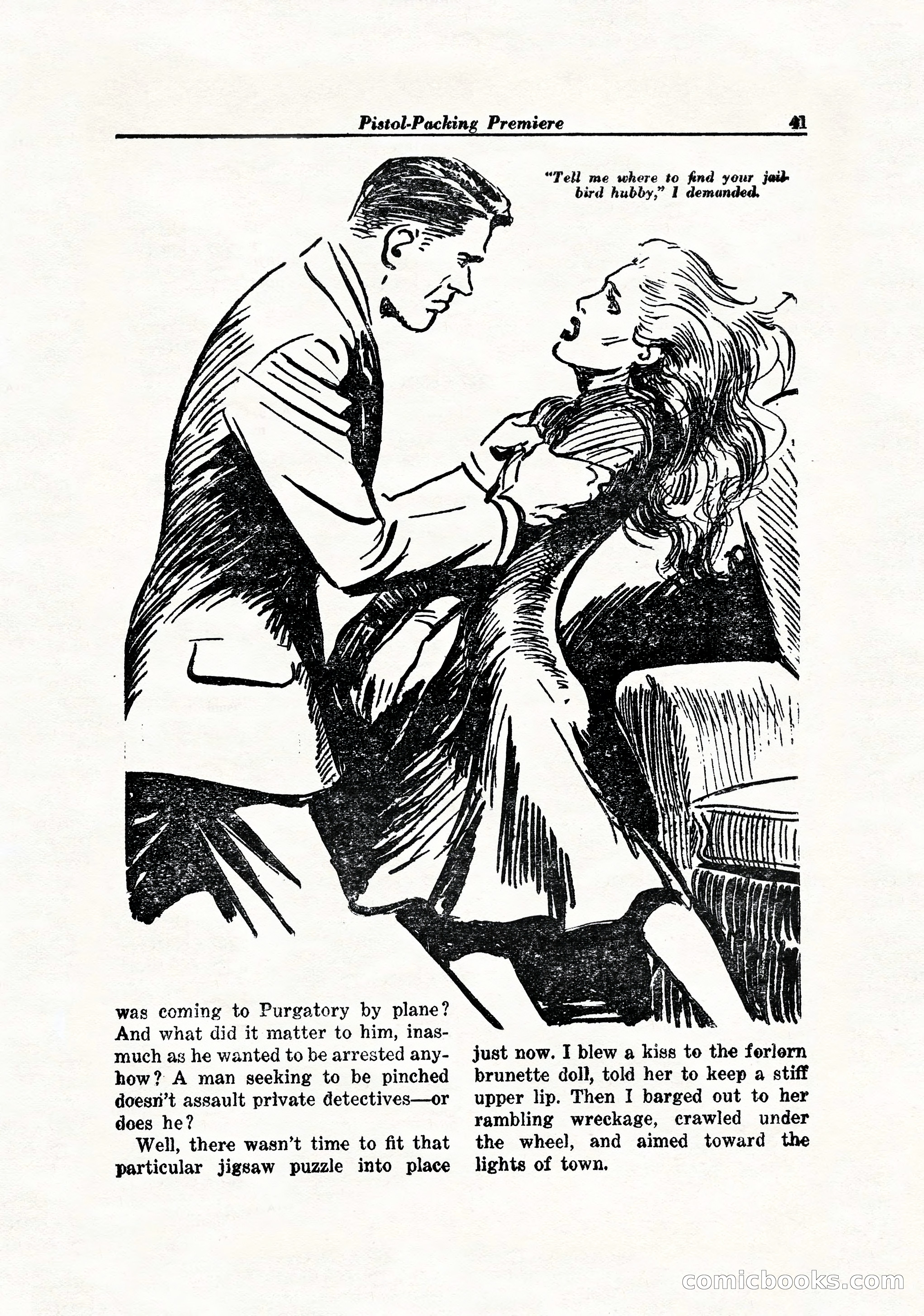 Hollywood Detective, April 1944 — page 43 of 116