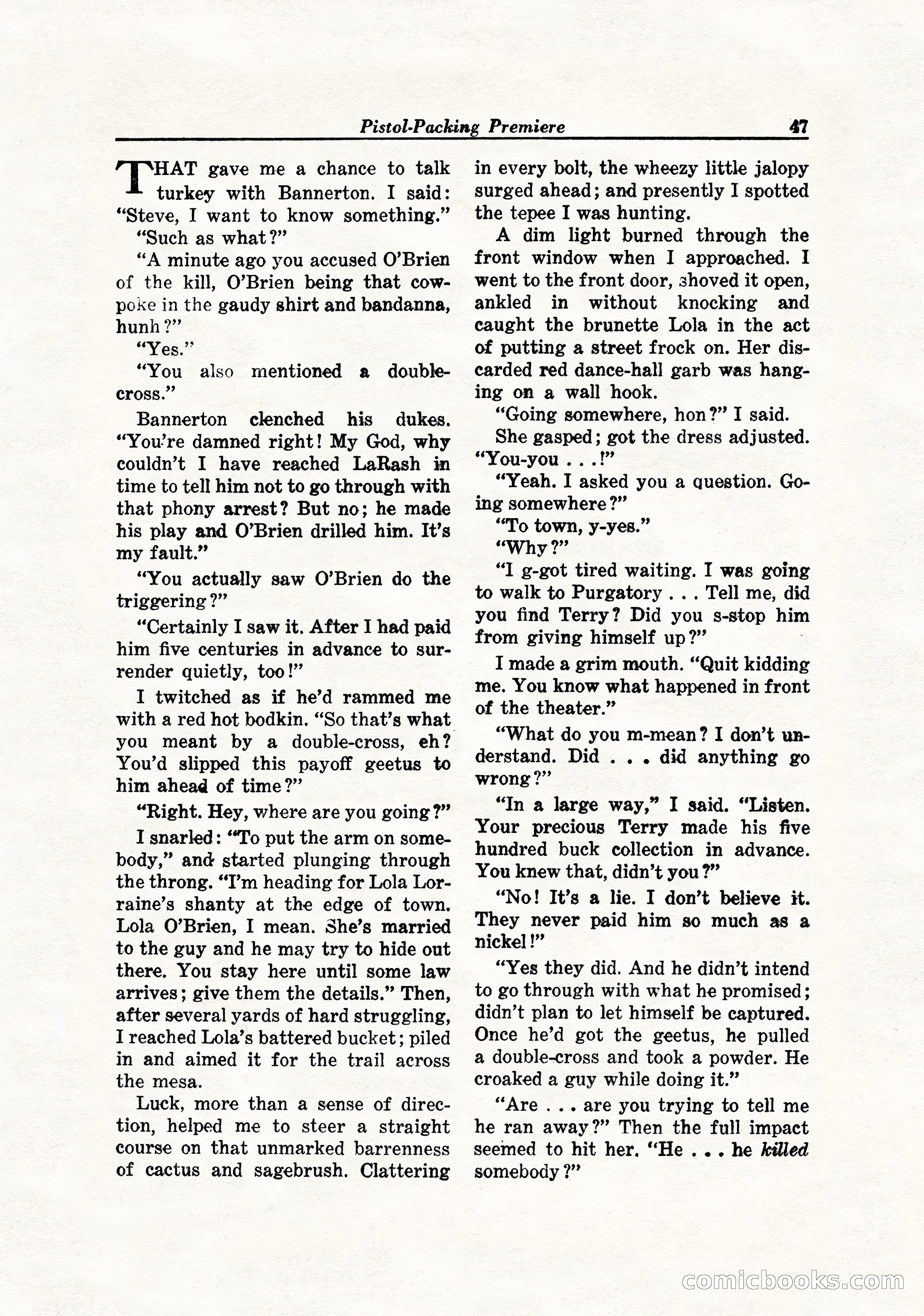Hollywood Detective, April 1944 — page 49 of 116