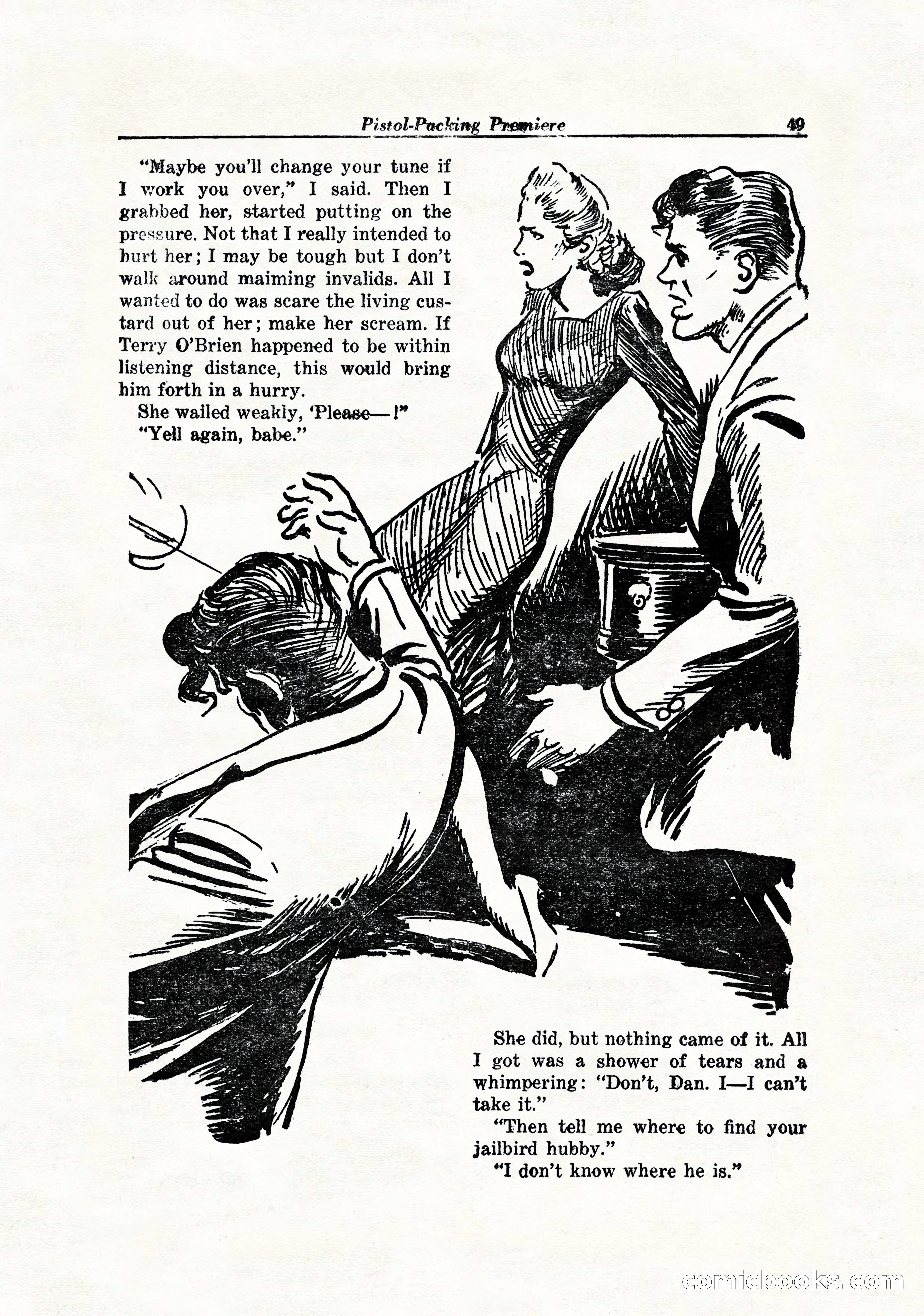 Hollywood Detective, April 1944 — page 51 of 116