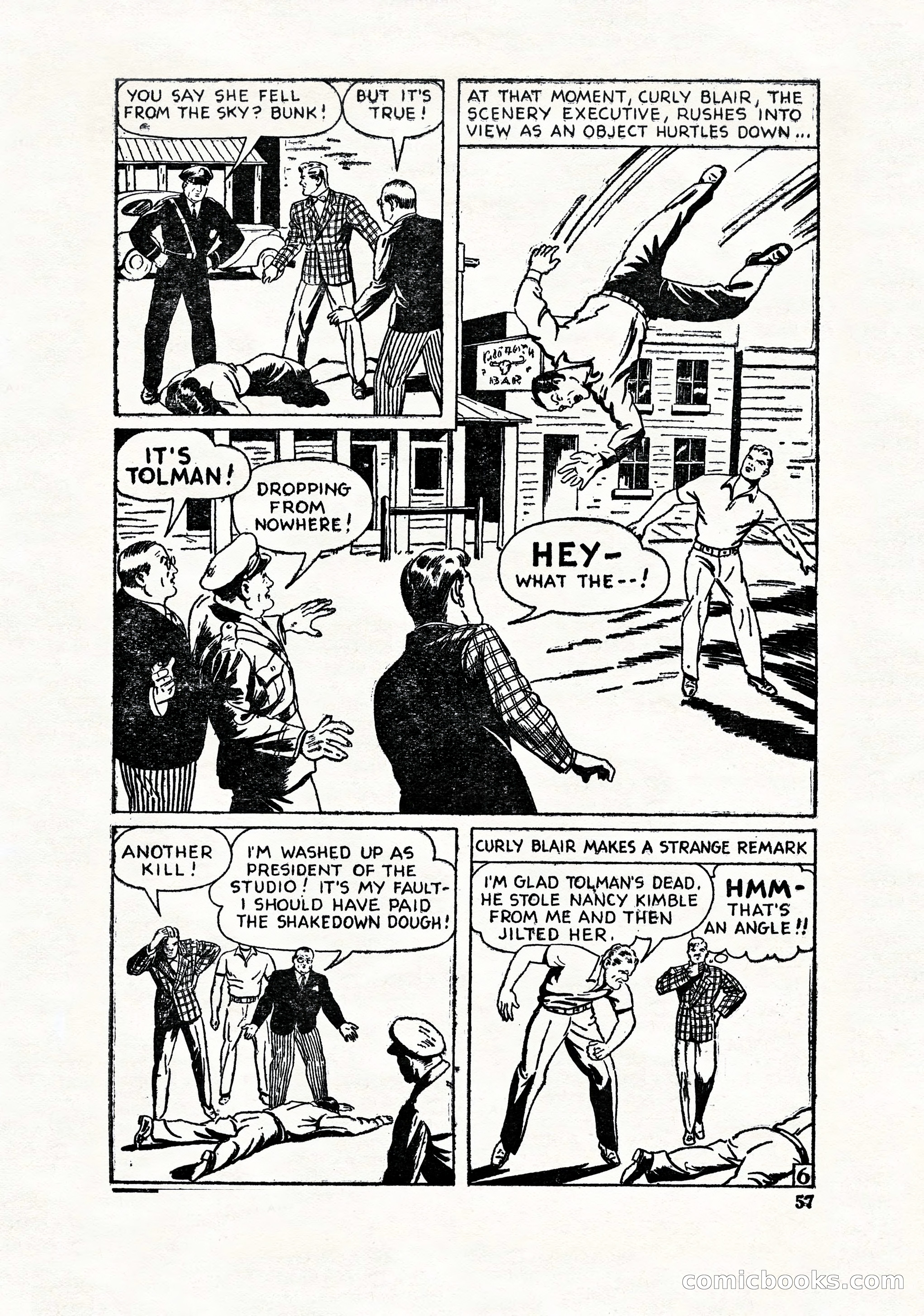 Hollywood Detective, April 1944 — page 59 of 116