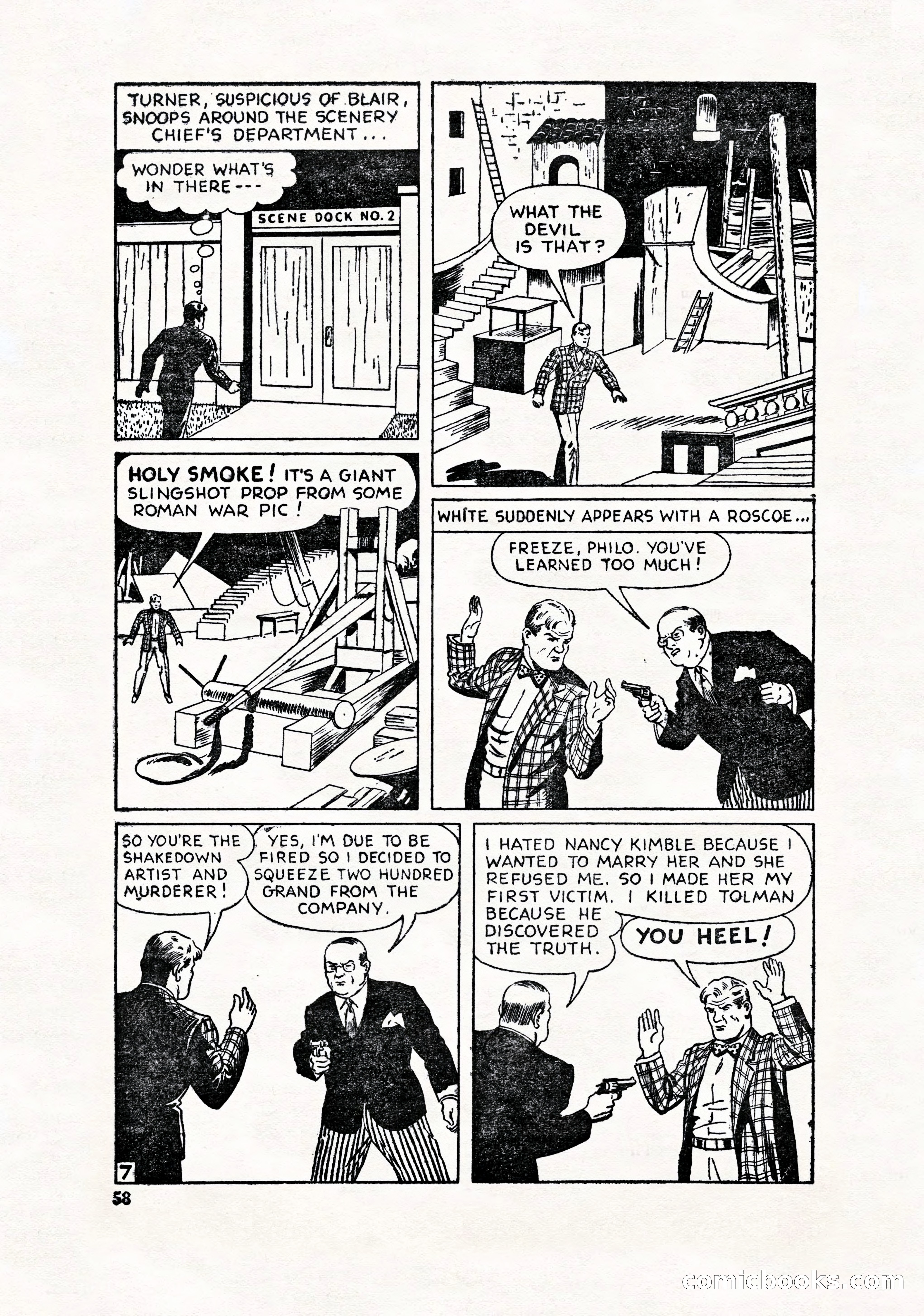 Hollywood Detective, April 1944 — page 60 of 116