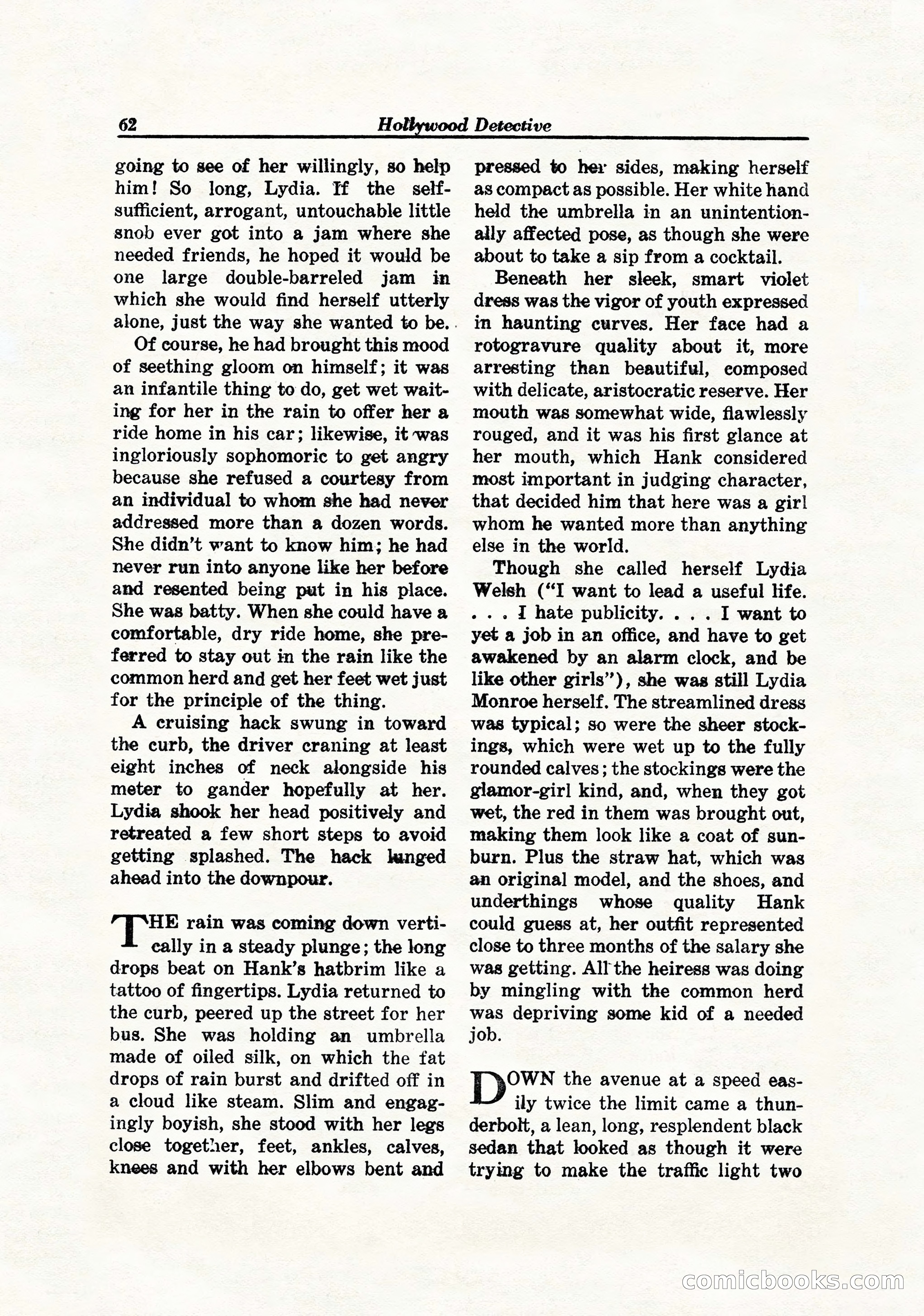 Hollywood Detective, April 1944 — page 64 of 116