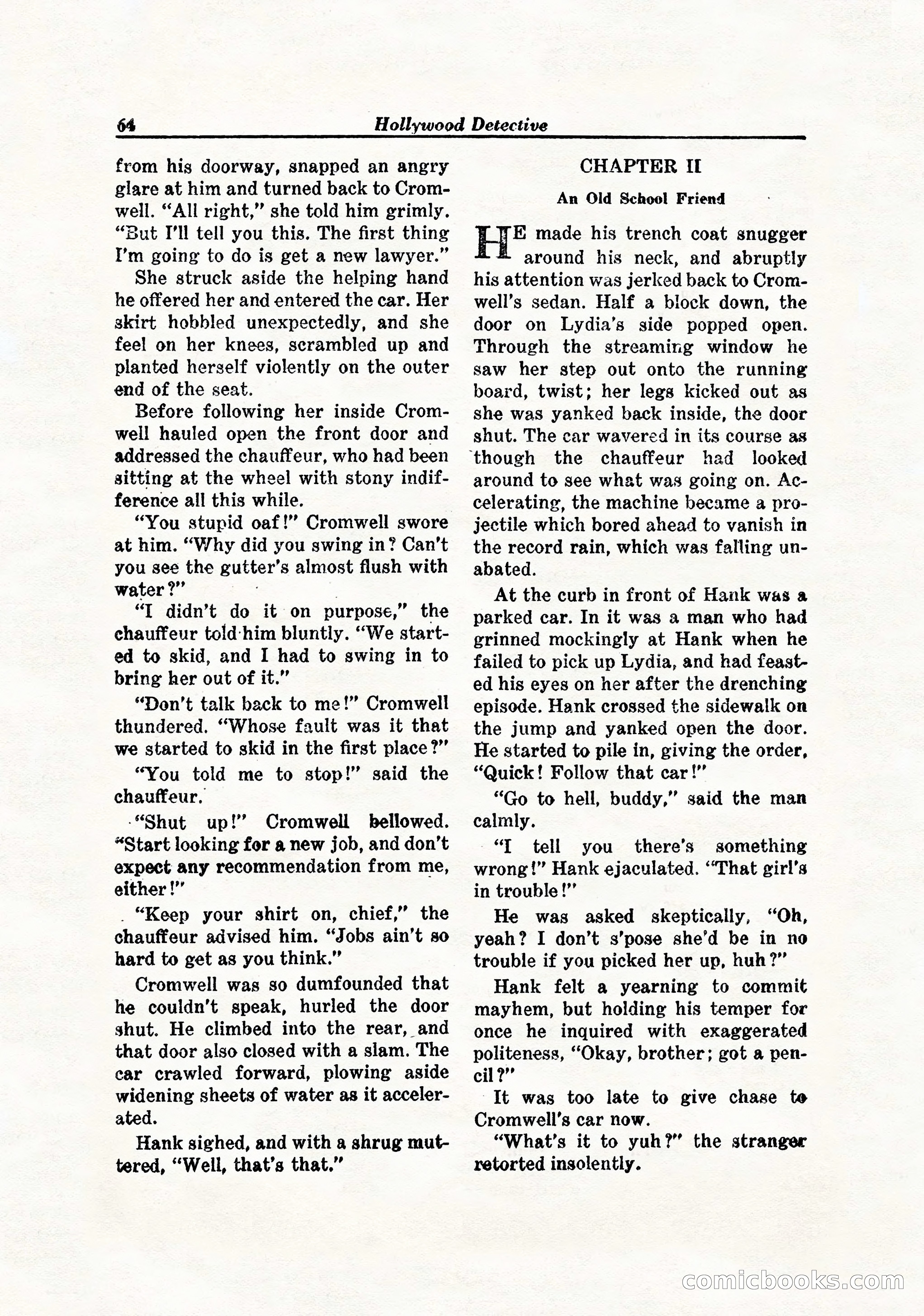 Hollywood Detective, April 1944 — page 66 of 116