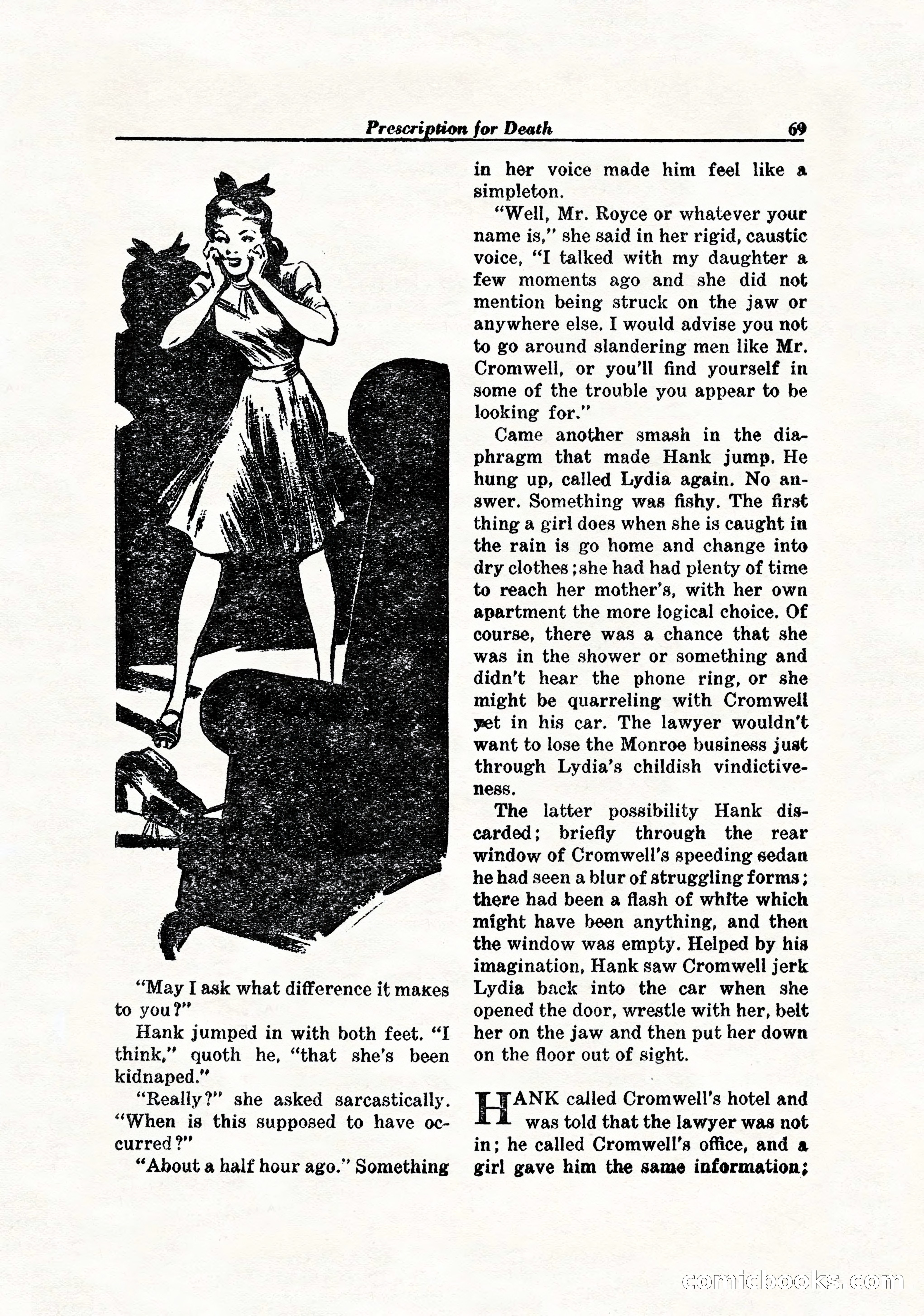 Hollywood Detective, April 1944 — page 71 of 116