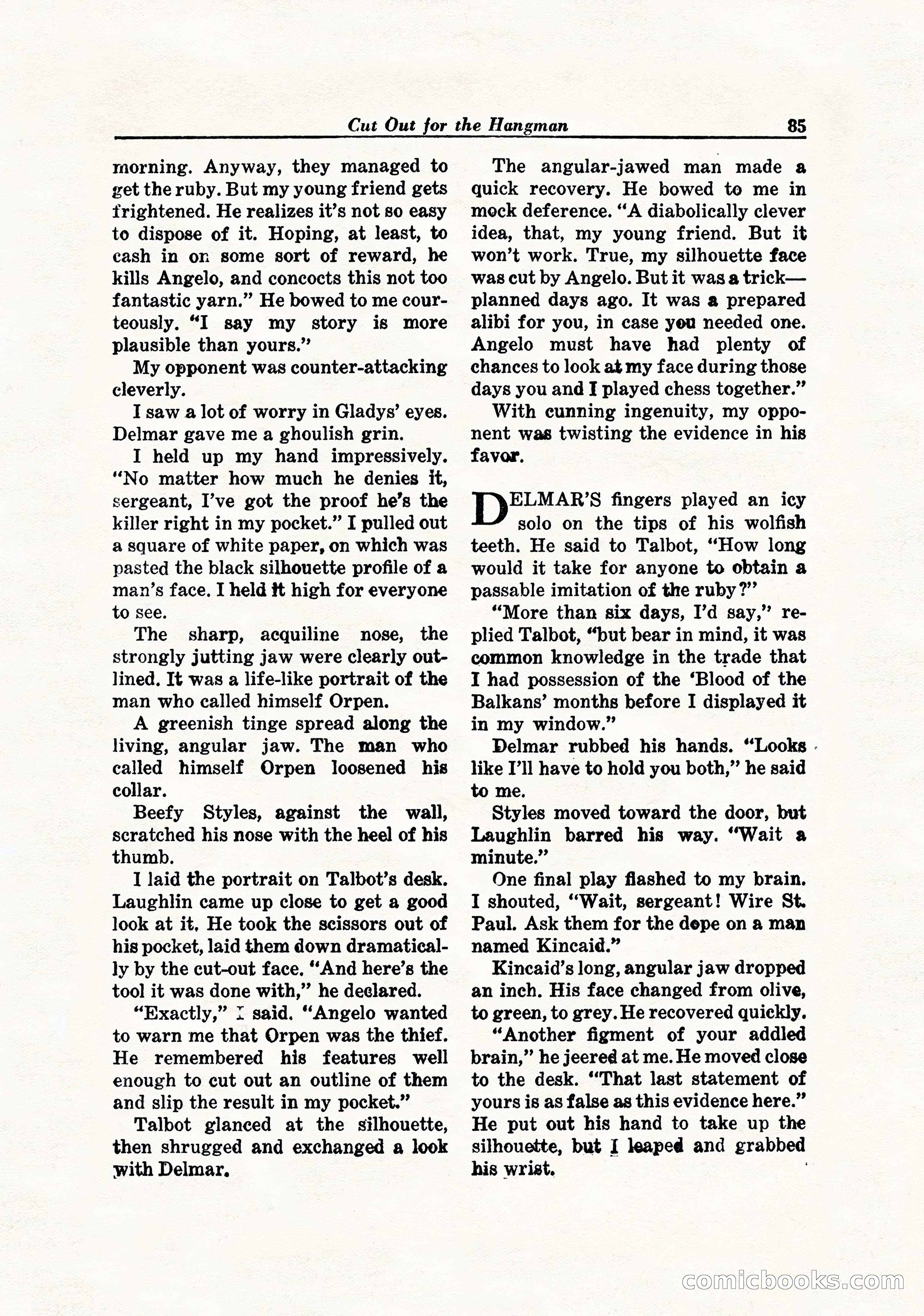 Hollywood Detective, April 1944 — page 87 of 116